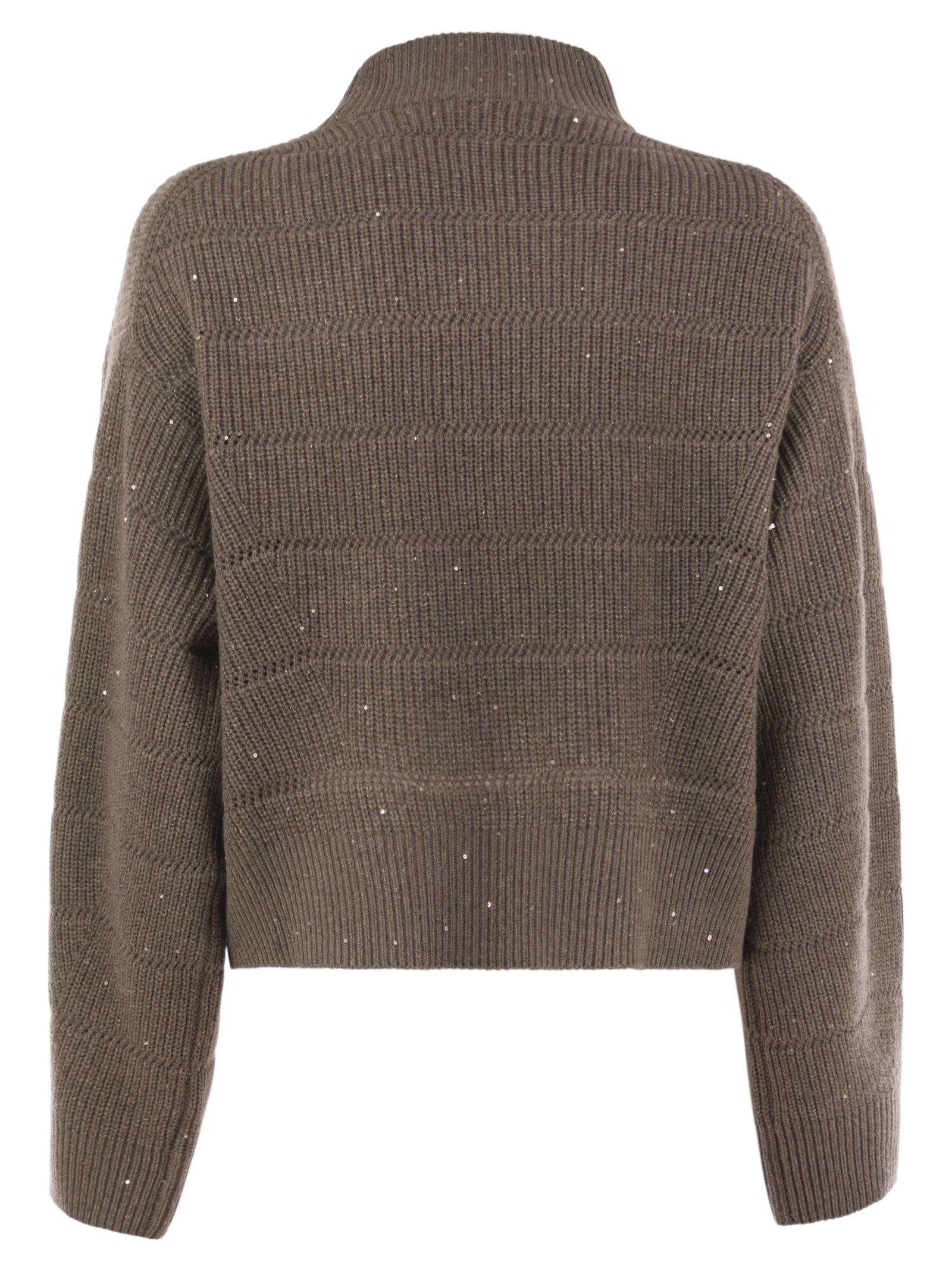 Brunello Cucinelli Women Cashmere And Wool Turtleneck Sweater by Luosophy