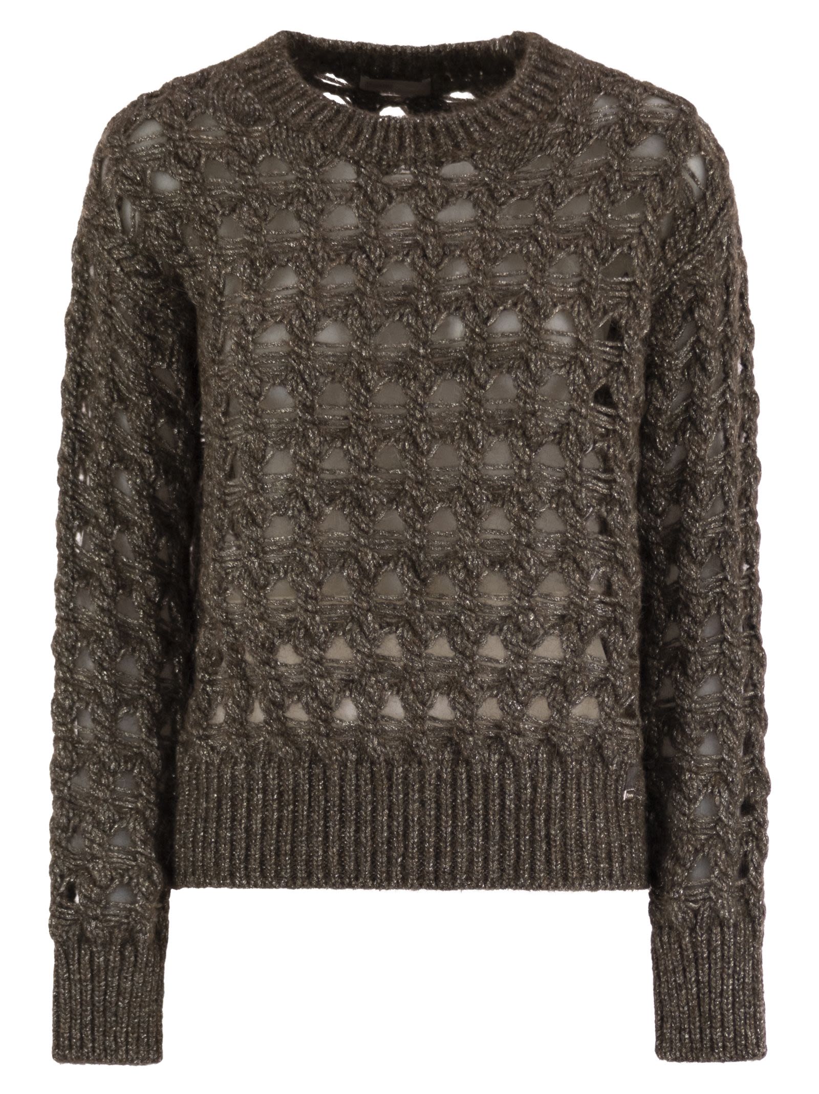 Herno Women Resort Jumper In Alpaca And Wool by Luosophy
