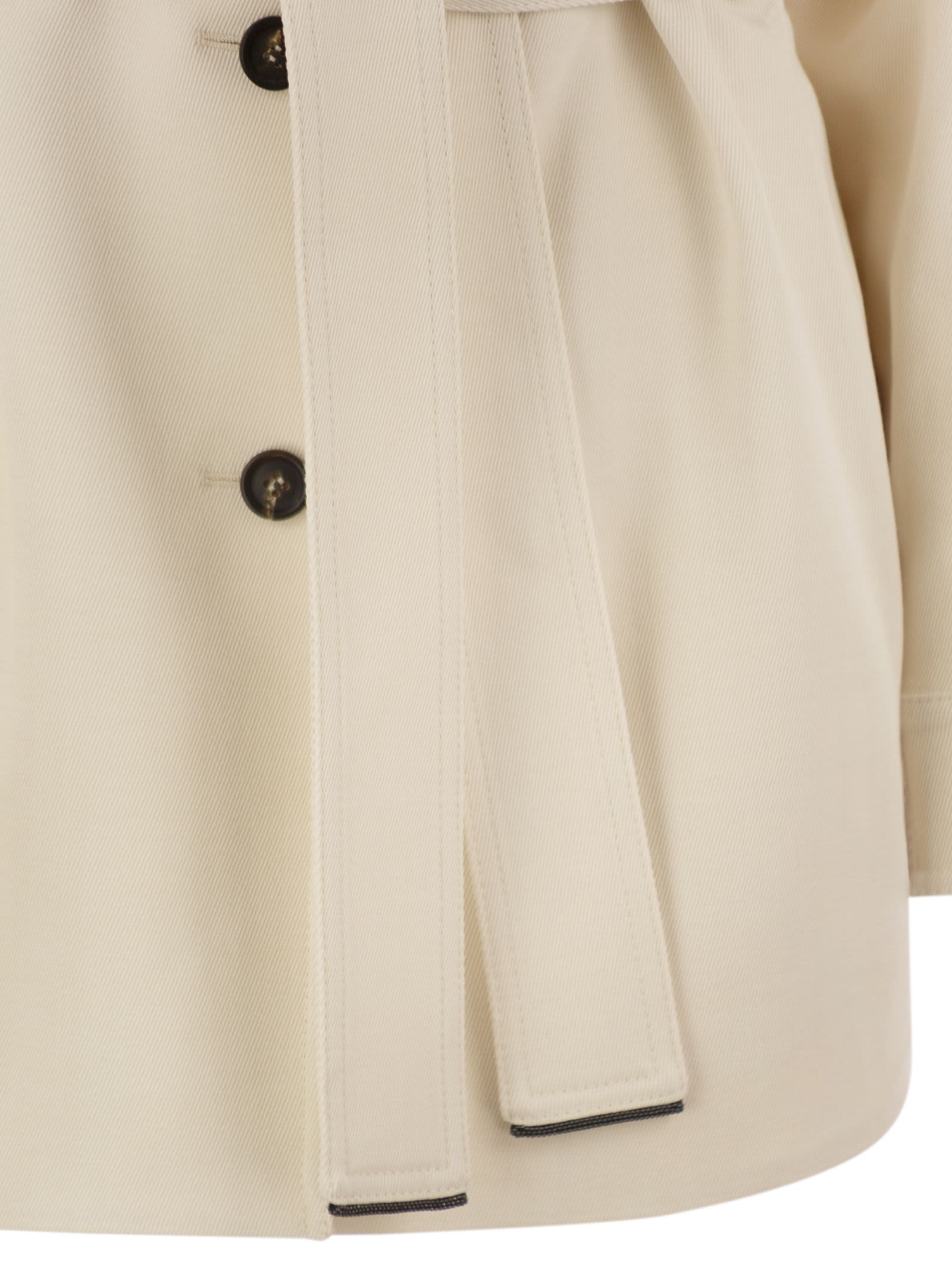 Brunello Cucinelli Women Viscose And Wool Safari Jacket by Luosophy