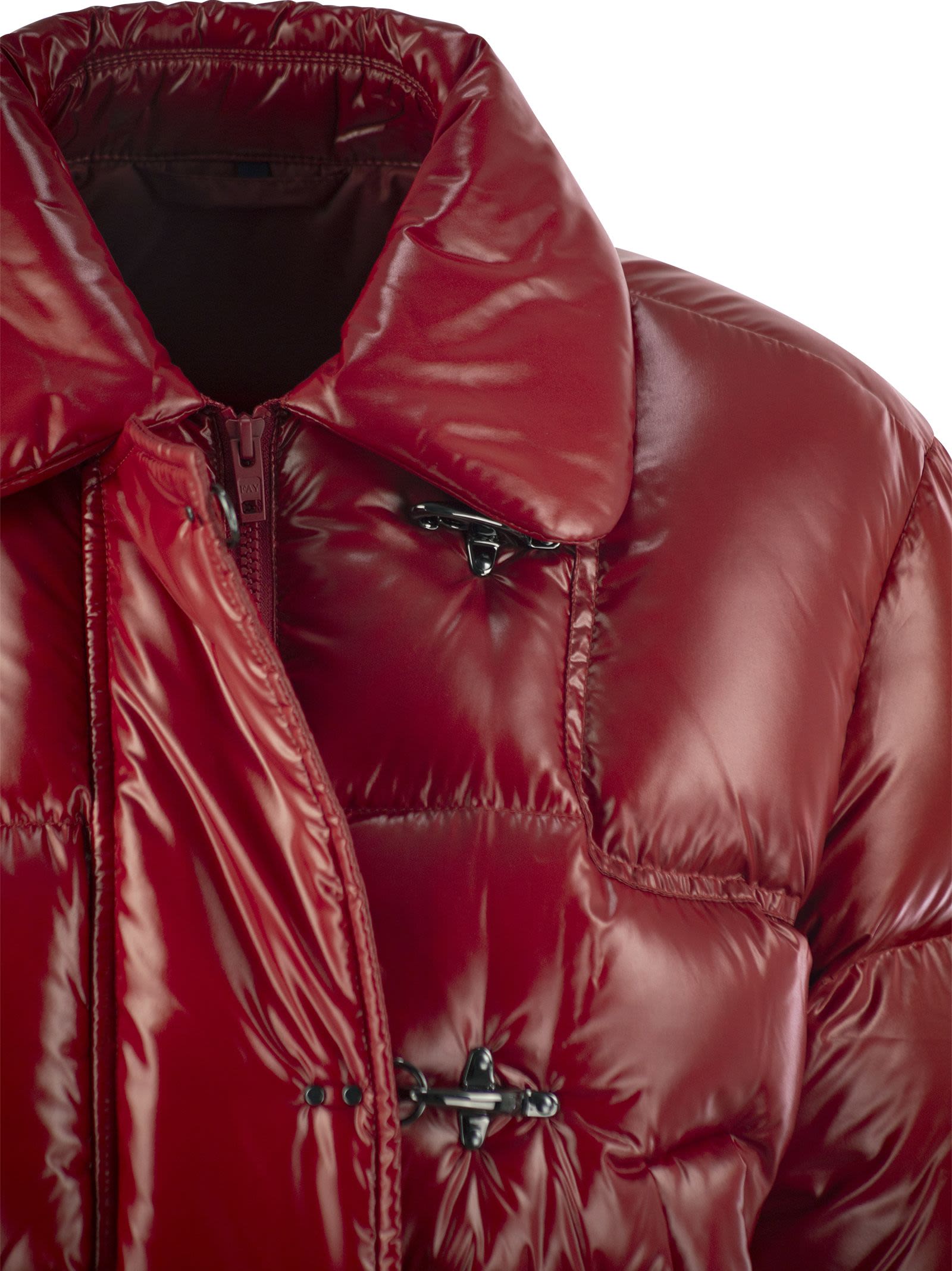 Fay Women 3-Hook Cropped Down Jacket by Luosophy