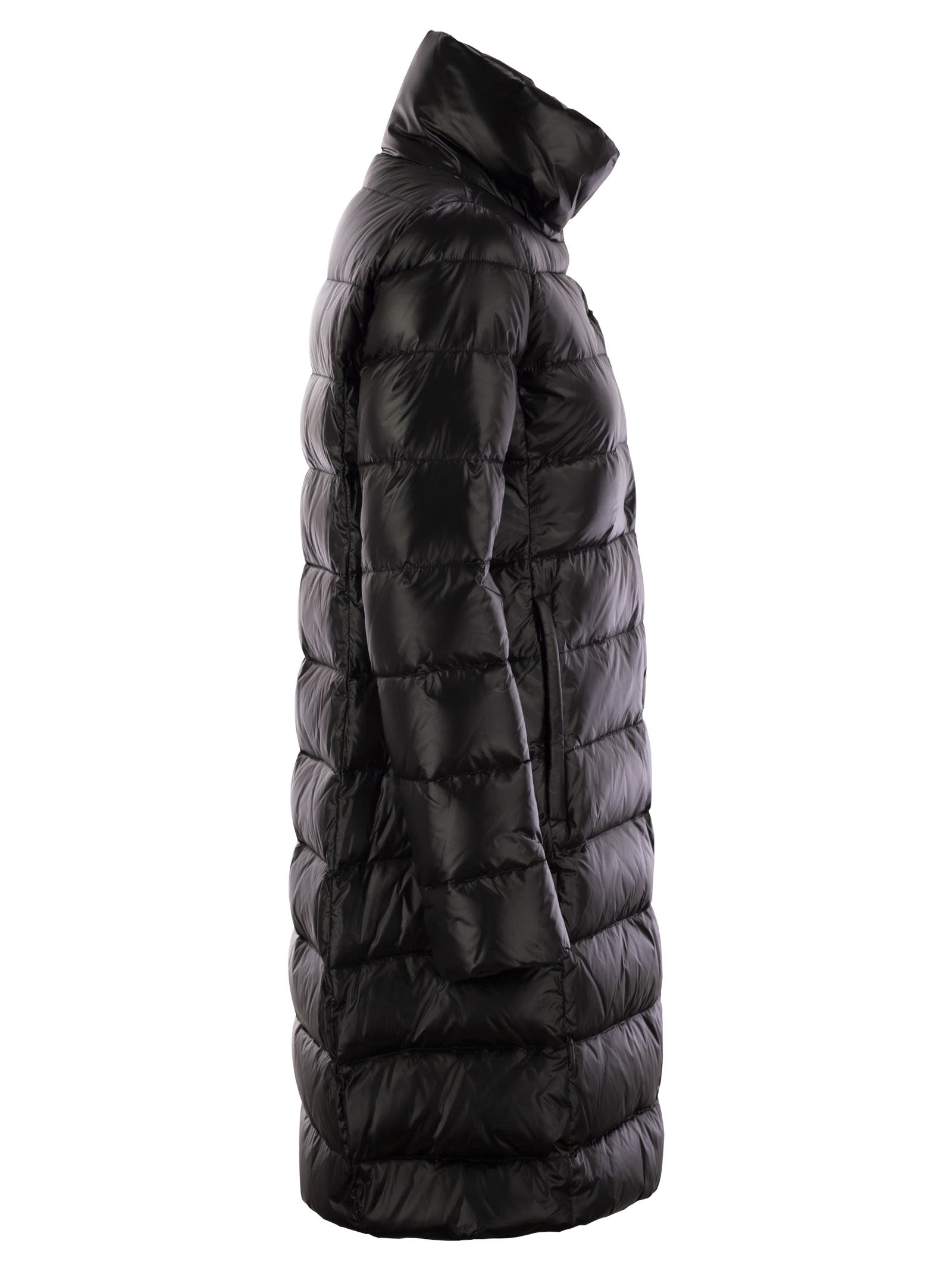 Fay Women Long Down Jacket With Hook by Luosophy
