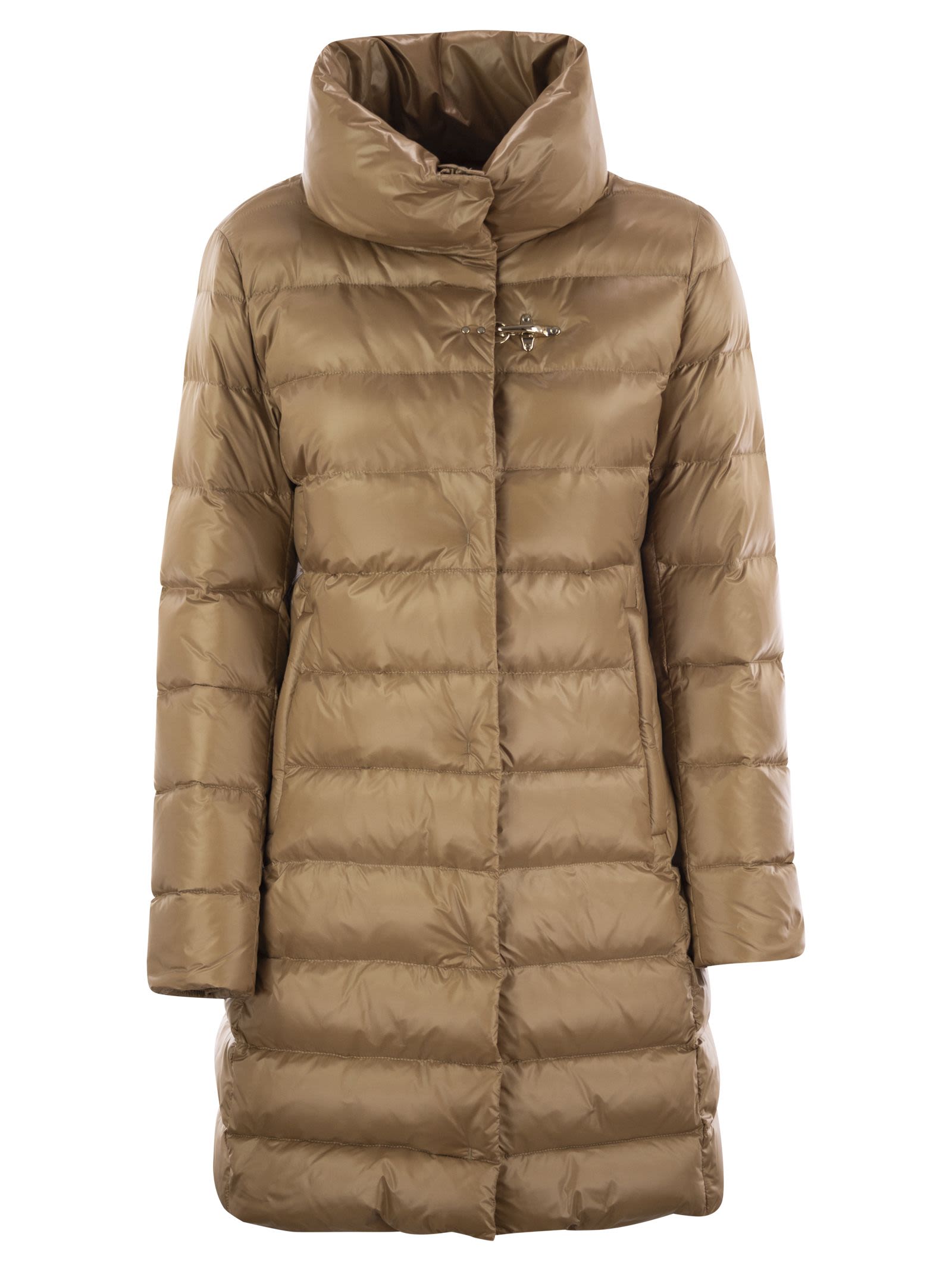 Fay Women Long Down Jacket With Hook by Luosophy