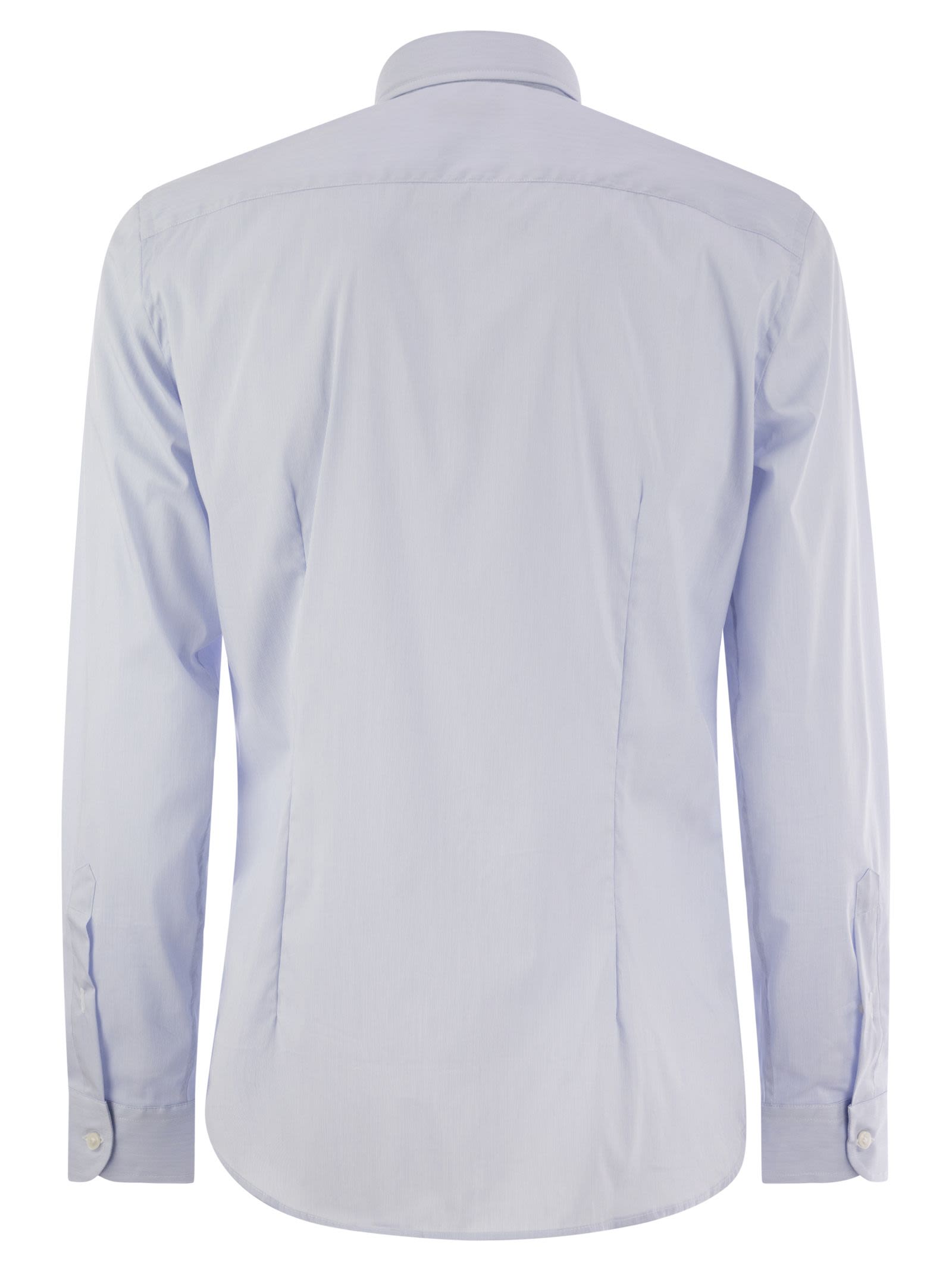 Fay Men Stretch Cotton Shirt by Luosophy