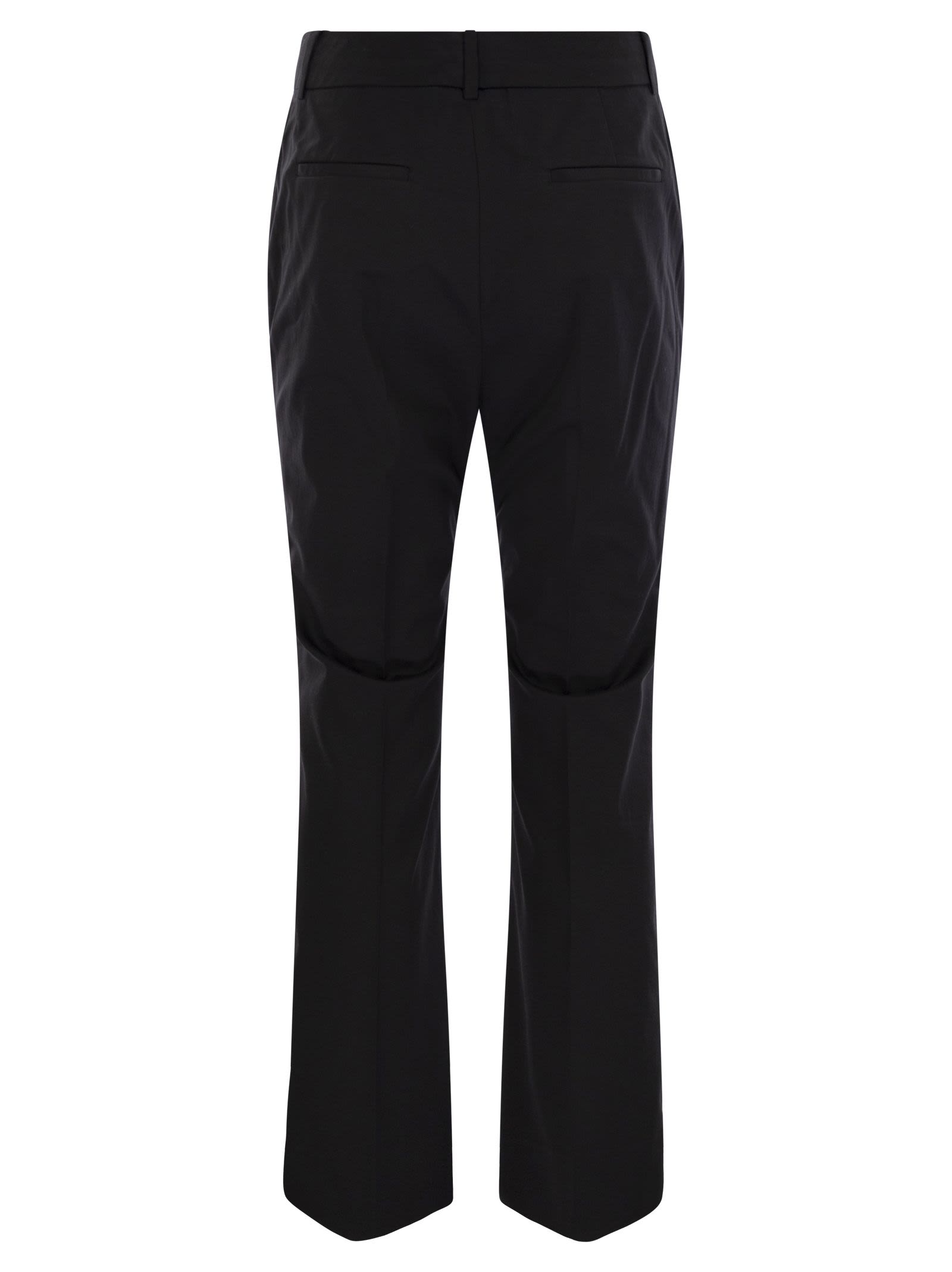 Peserico Women Stretch Cotton Trousers DestGlow