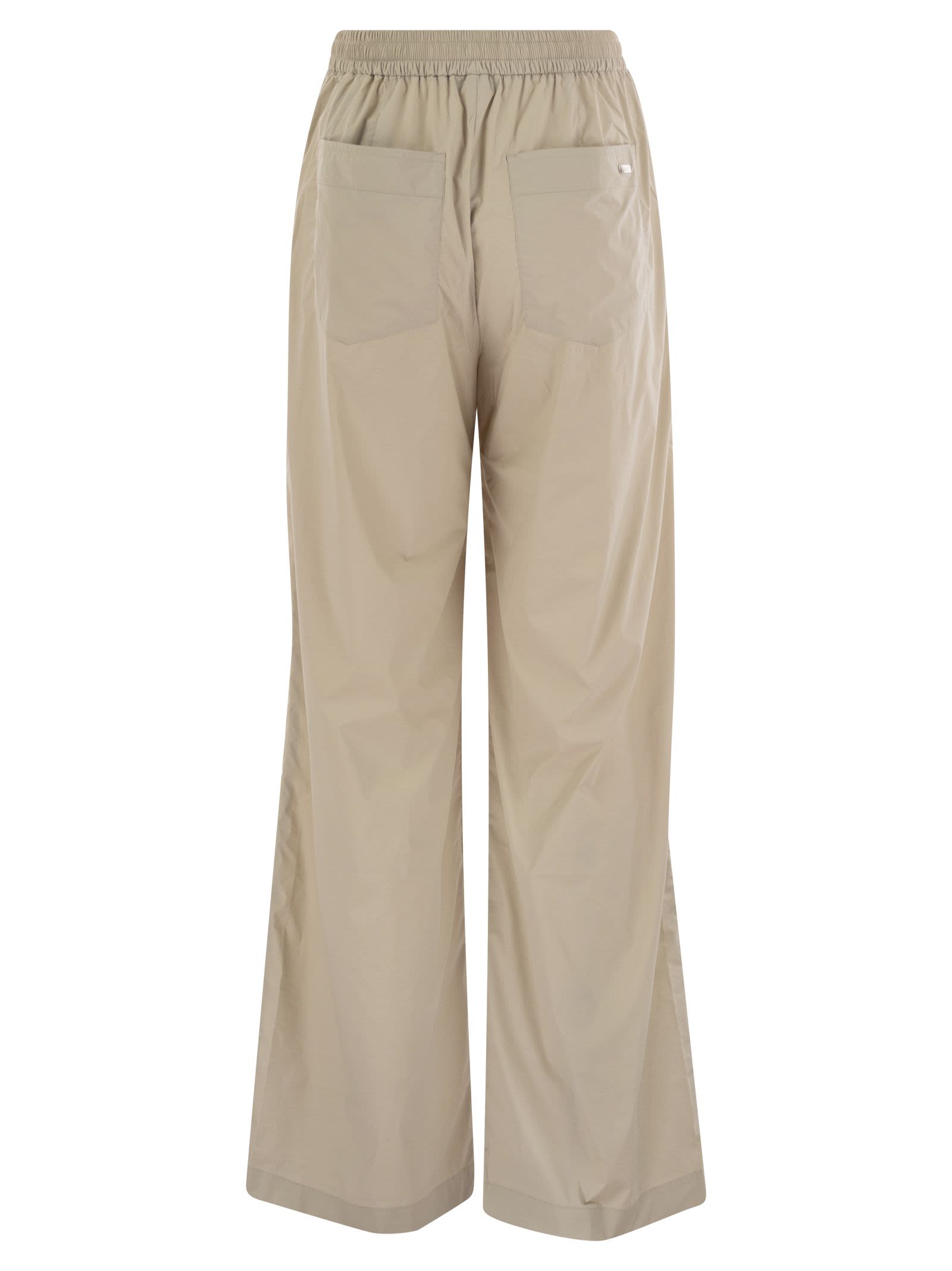 Herno Women Stretch Nylon Trousers