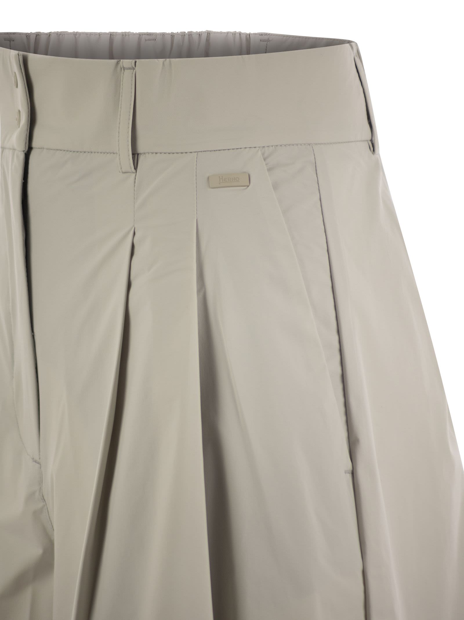 Herno Women Stretch Nylon Shorts by Luosophy