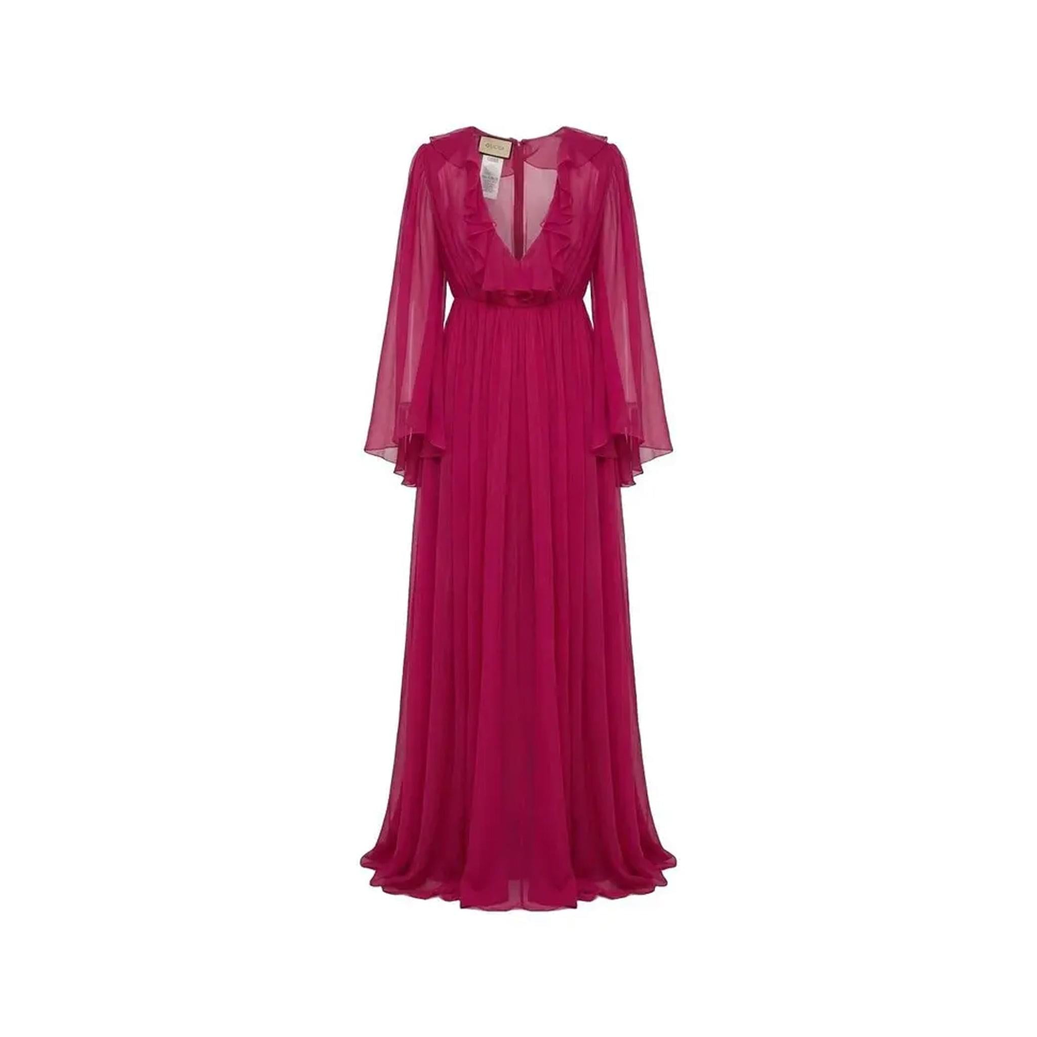 Gucci Silk Midi Dress Women DestGlow