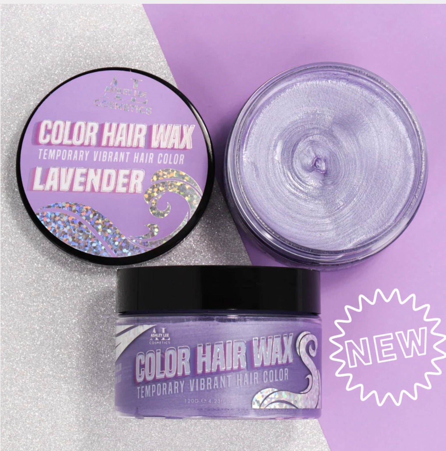 Ashley Lee Color Hair Wax, Lavender