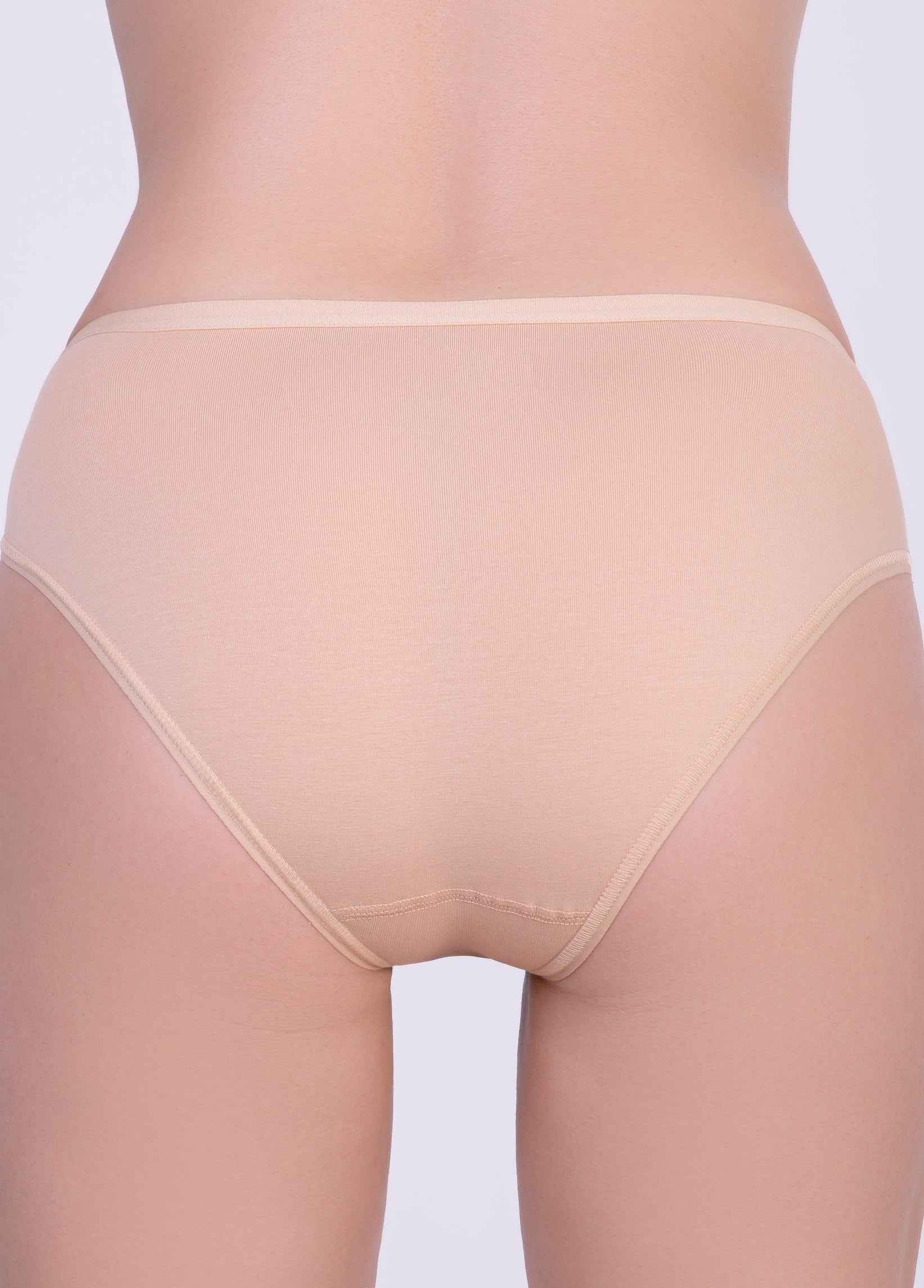 Cotton Panties Milavitsa 265430 - Medium-Waisted Slip
