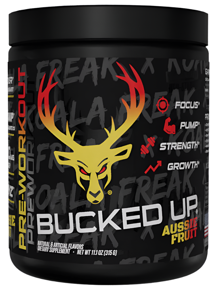 Bucked Up Pre-Workout - Energy, Performance & Focus - 30 Servings by Comito Wellness
