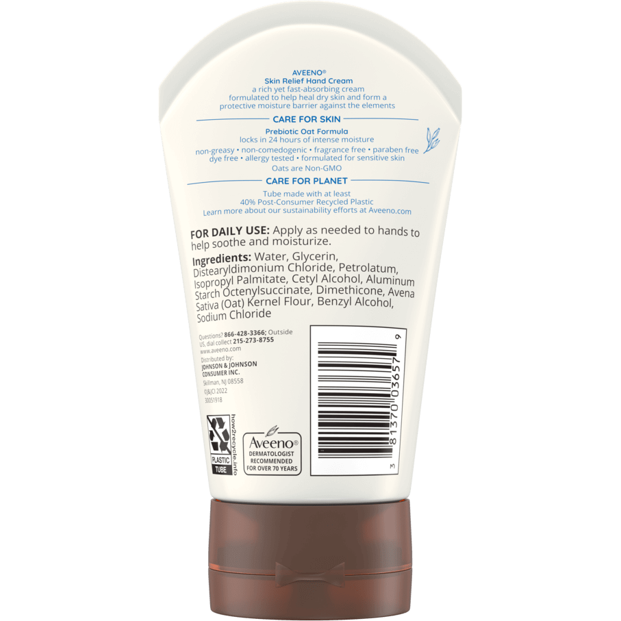 Aveeno Active Naturals Skin Relief Hand Cream, 3.5 Oz by Pasteur Pharmacy