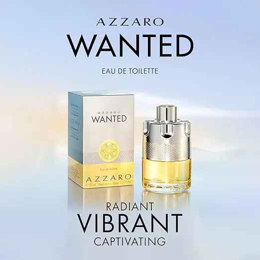 Azzaro Wanted Eau de Toilette for Men | Bold & Fresh Masculine Fragrance