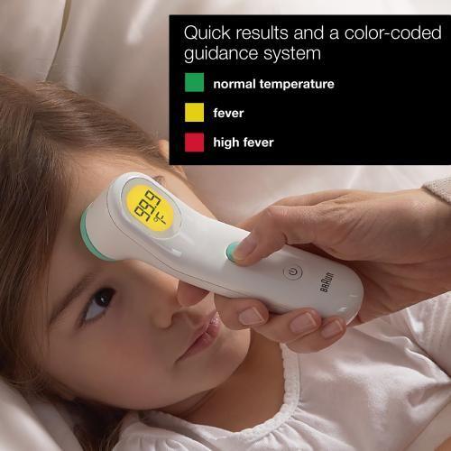 Braun Forehead Thermometer, BFH175, White by Pasteur Pharmacy