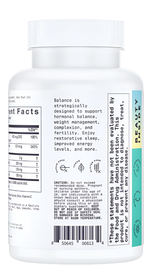 Alani Nu Balance Capsules - 120 Capsules (30 Servings) by Comito Wellness