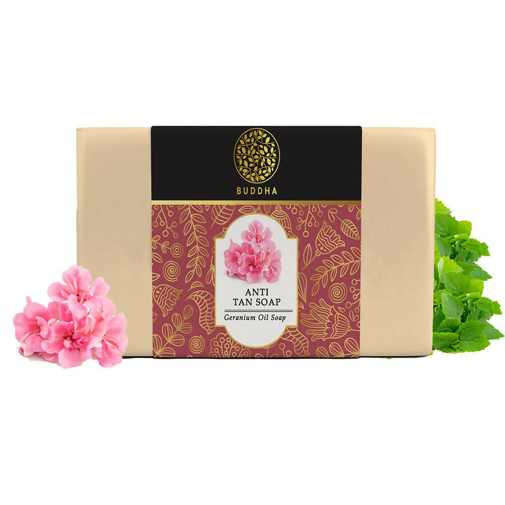 Buddha Natural Anti Tan Soap - Tan Removal, Dead Skin Removal, De Tan Naturally