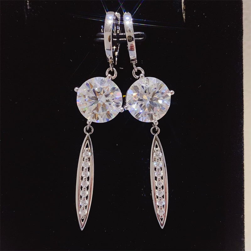10 Carat Sparkala™ 925 Sterling Silver Earrings by Sparkala