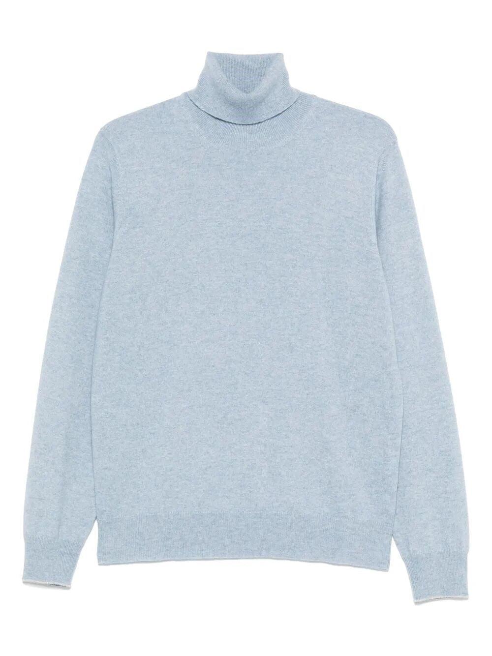 Brunello Cucinelli Men Cashmere Turtle-Neck Sweater by Luosophy