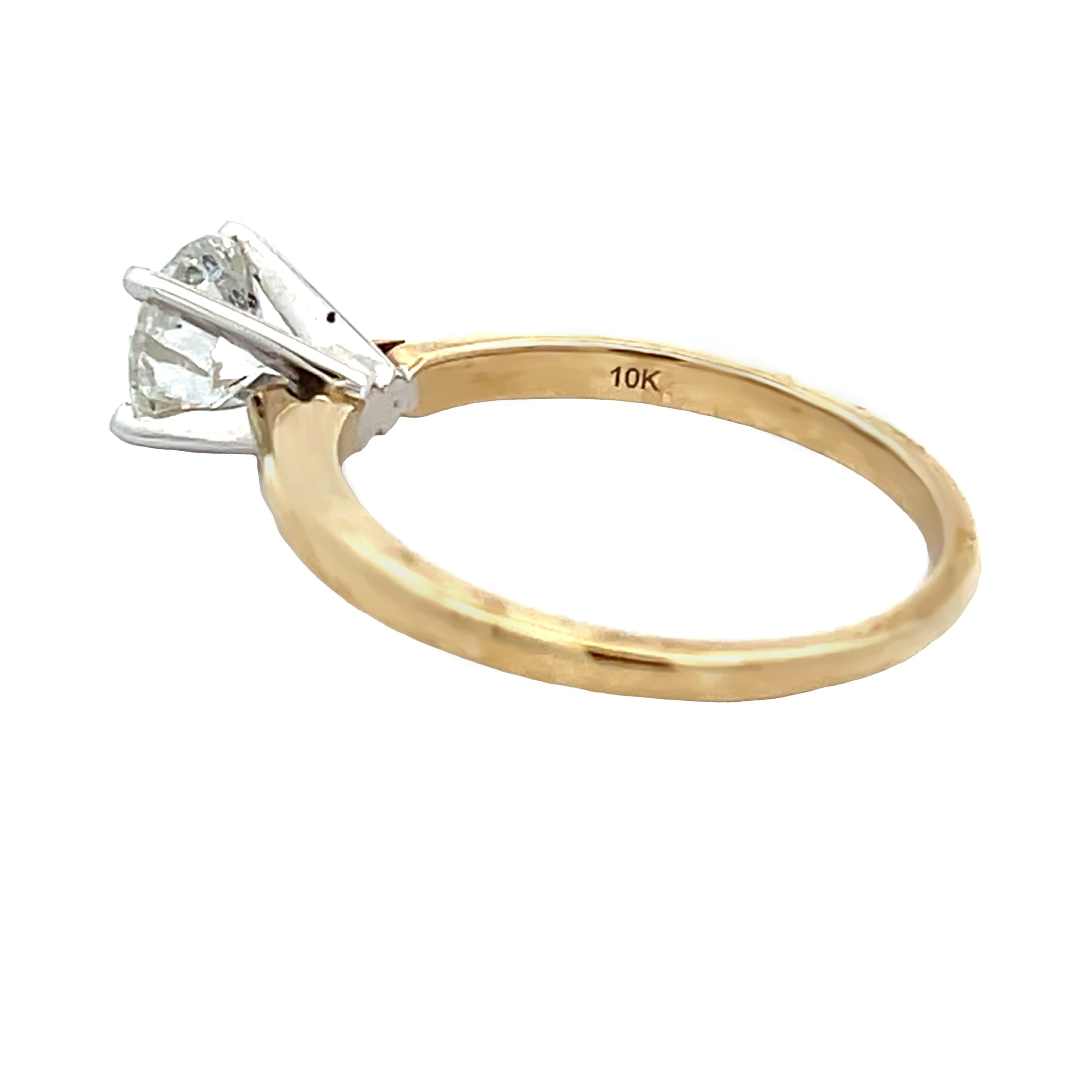 Natural 1.00ct Diamond 10KT Yellow Gold by Bids.com