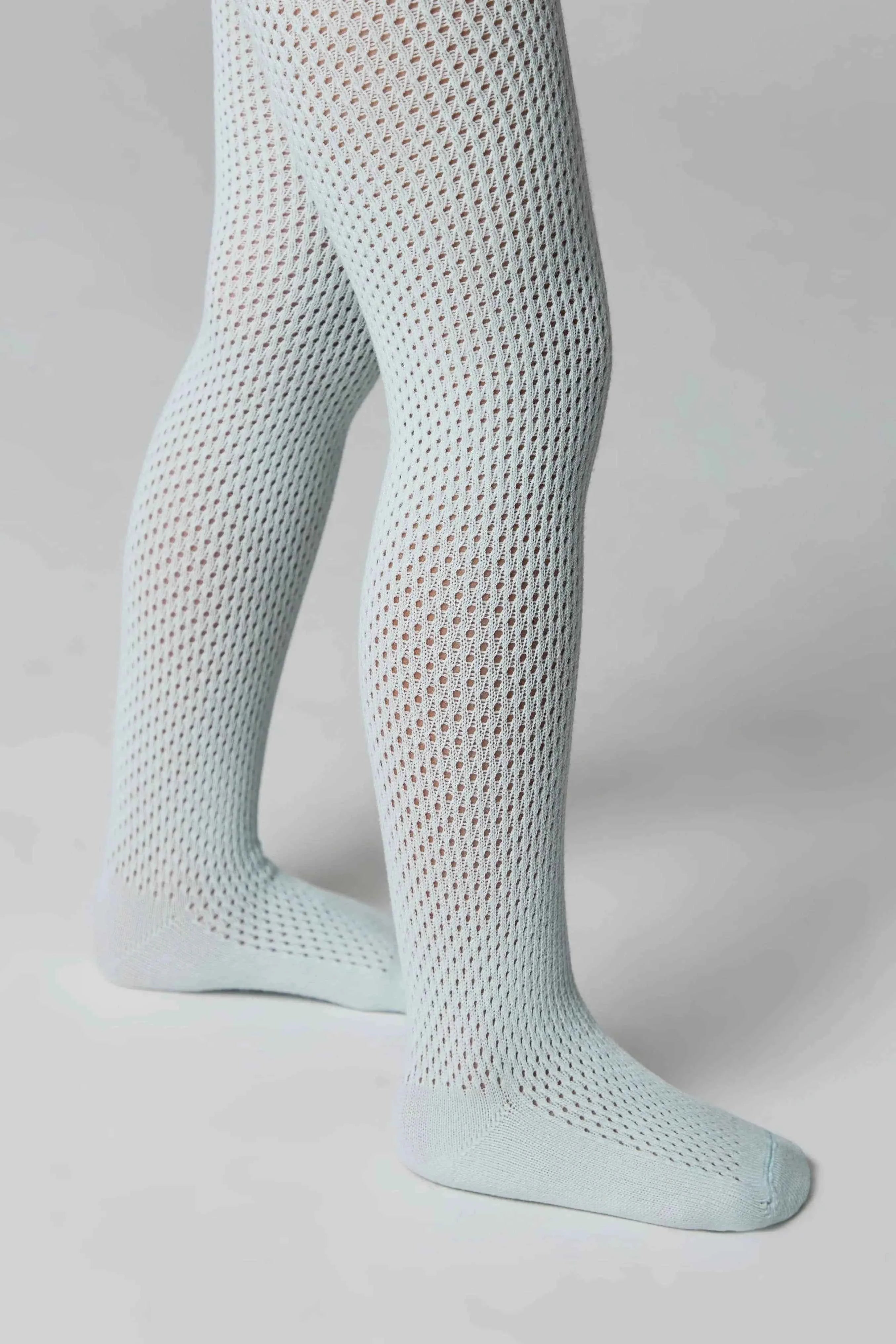 Conte-Kids Cotton Tights Miss 616 - Mesh Pattern