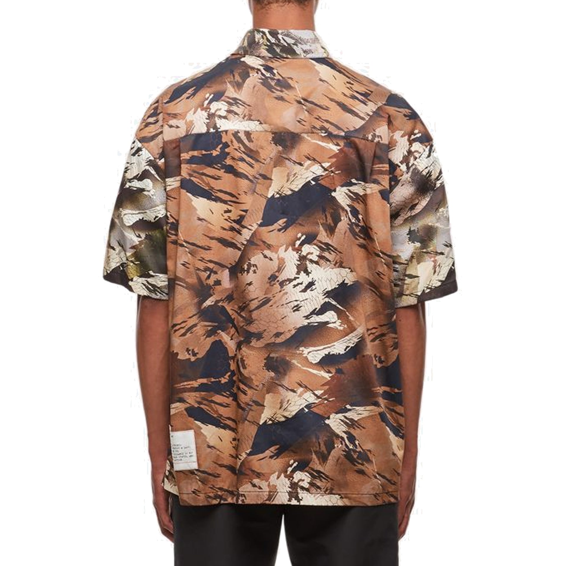 Heron Preston Camouflage Popline Shirt Men by Luosophy