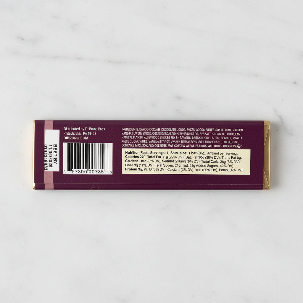 Dark Chocolate Toffee & Cashew Bar by Di Bruno Bros.