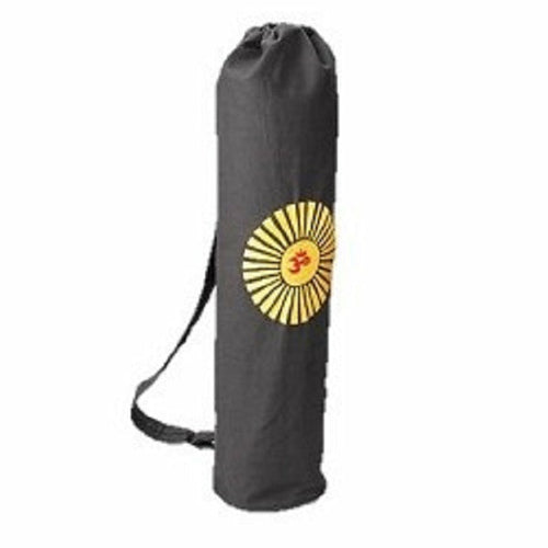 Yoga Mat Bag - OMSutra OM Surya Canvas Duffle with Embroidered Design