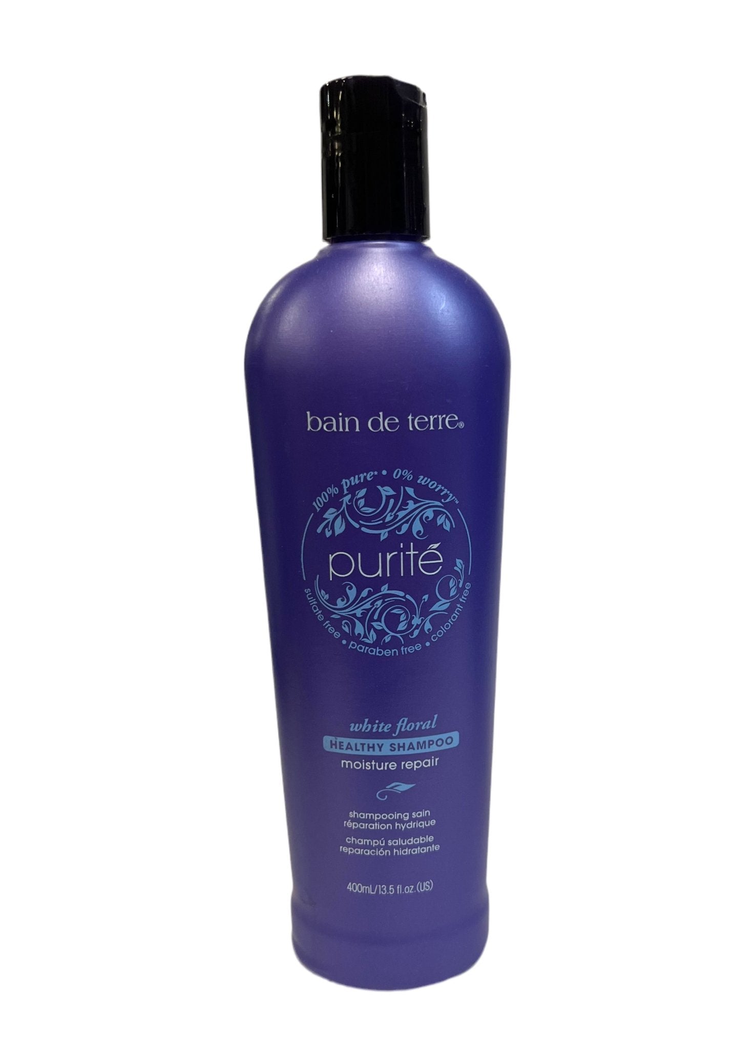 Bain de Terre Purite White Floral Moisture Repair Shampoo & Conditioner, 13.5 fl oz