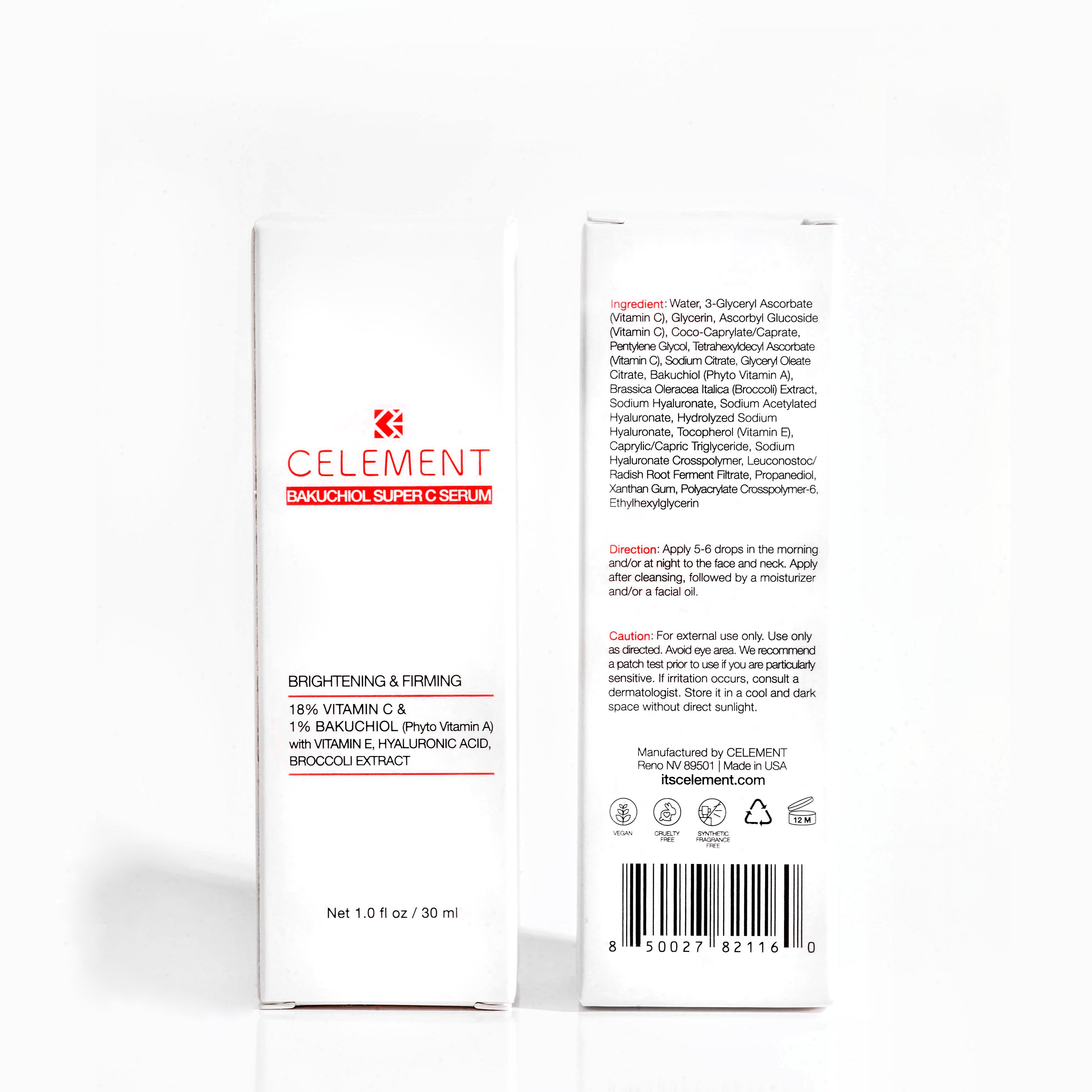 Bakuchiol Super C Serum by CELEMENT