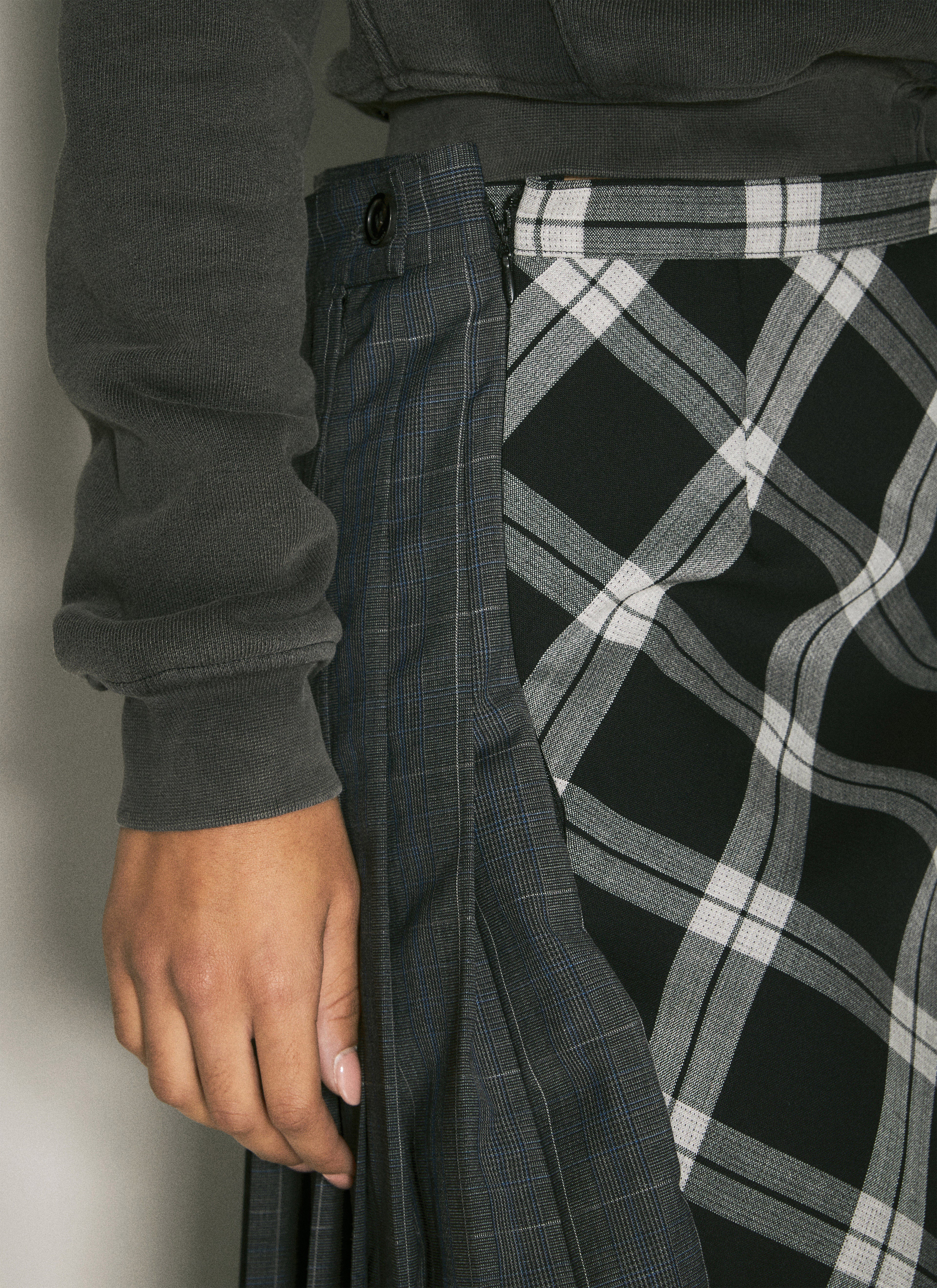 Balenciaga Women Taped Double Skirt by Luosophy