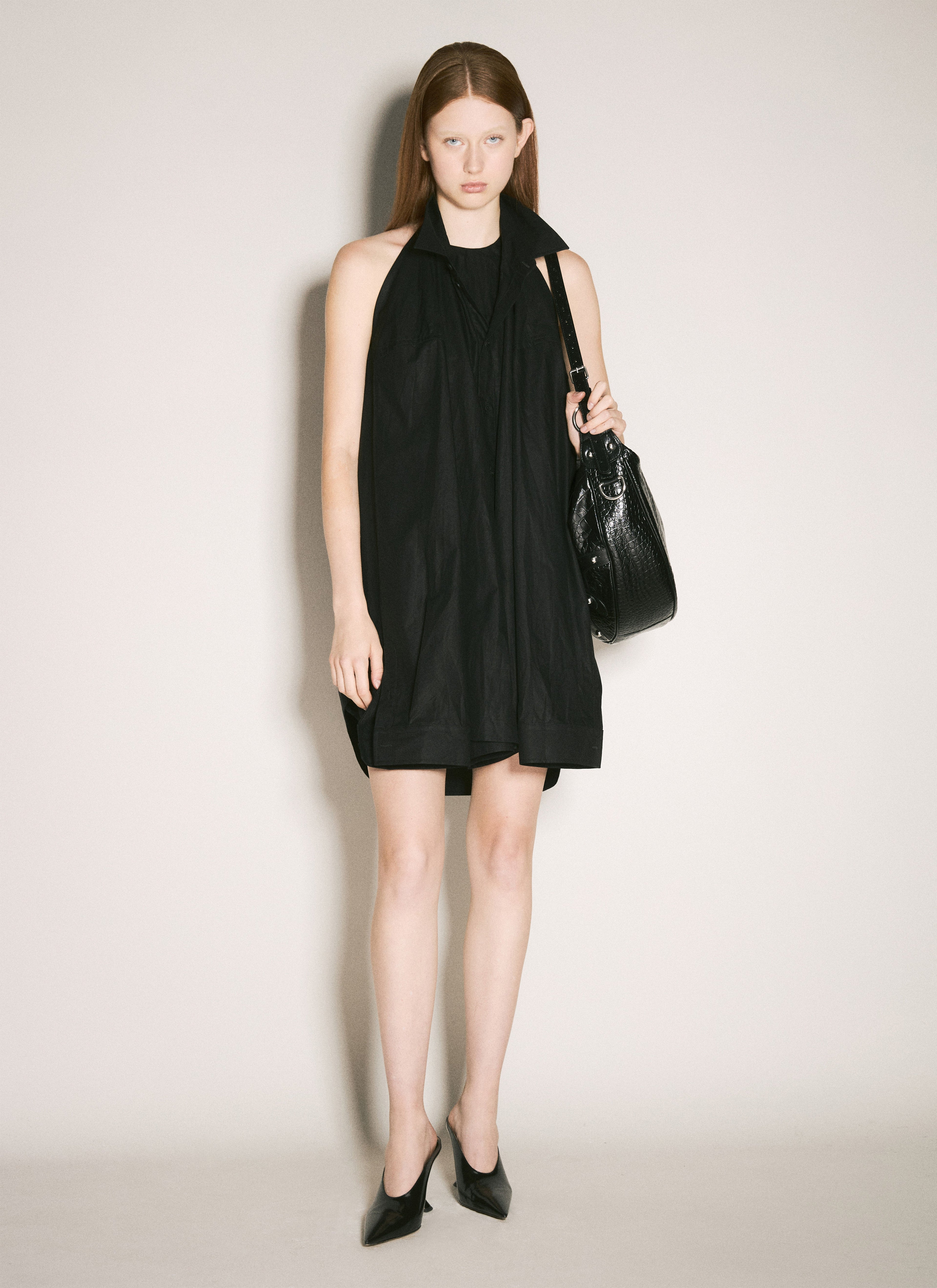 Balenciaga Women Suspended Shirt Dress by Luosophy