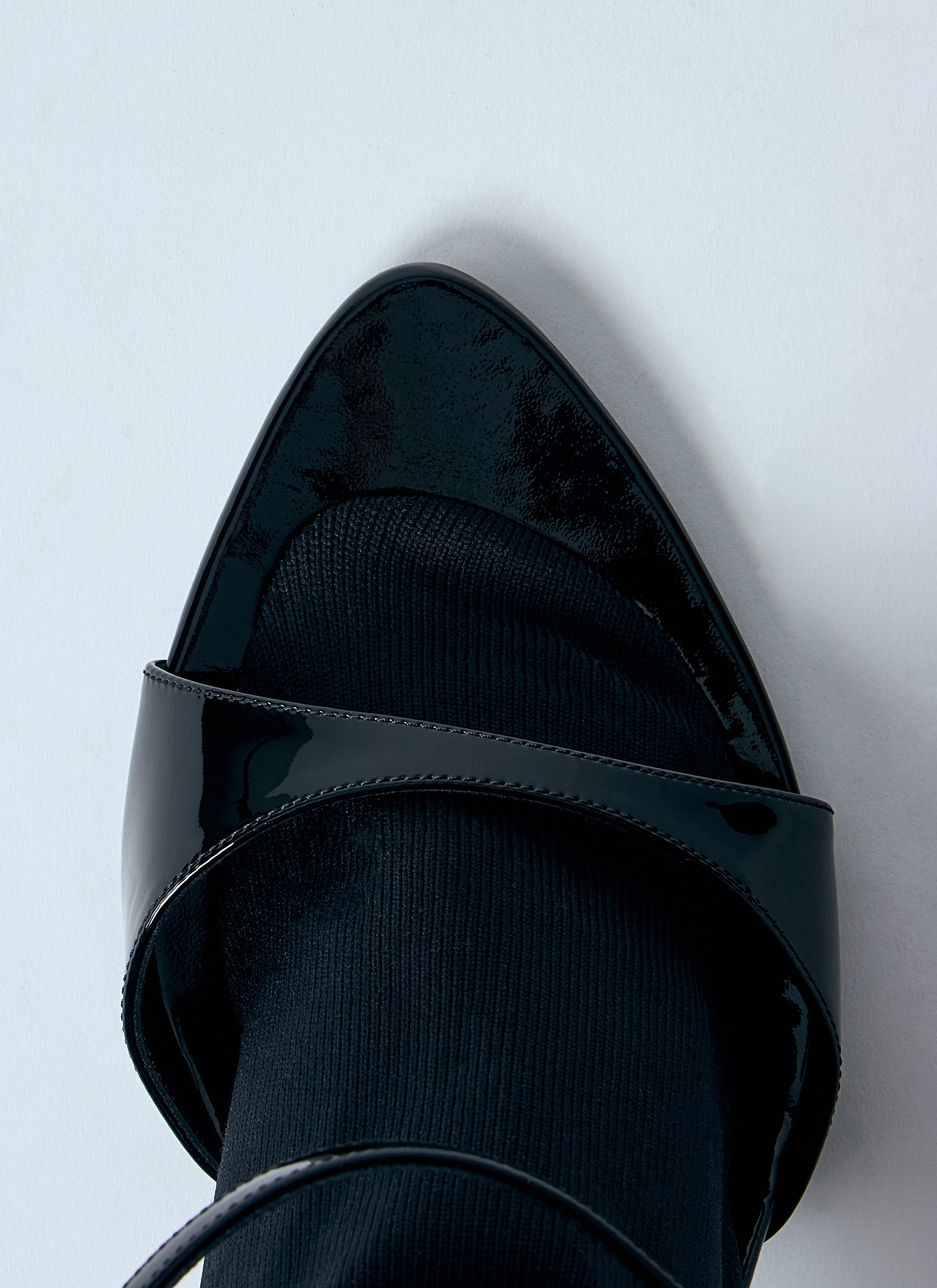Balenciaga Women Avenue Sock 110Mm Heel Sandals by Luosophy