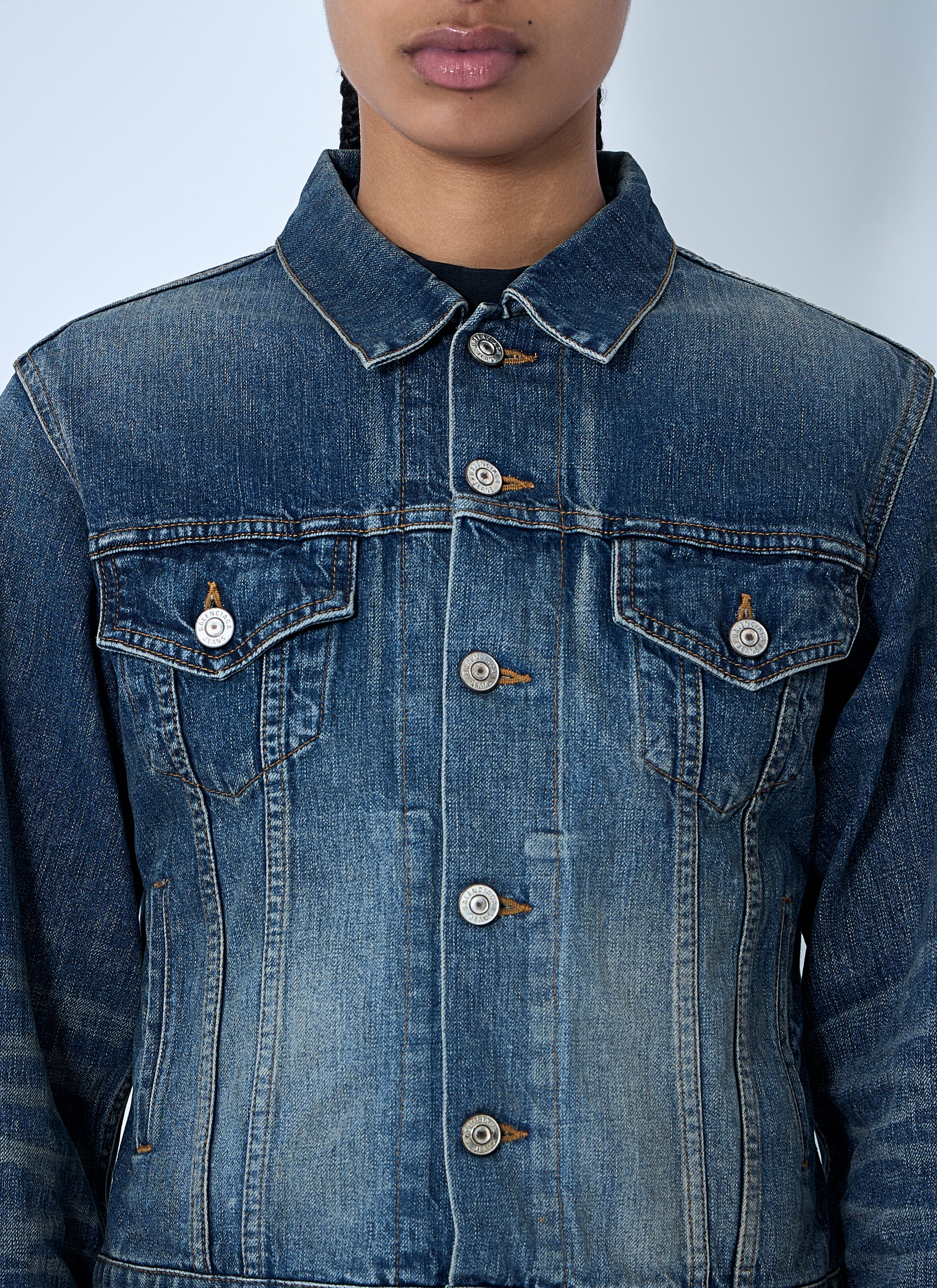 Balenciaga Women Denim Jacket by Luosophy