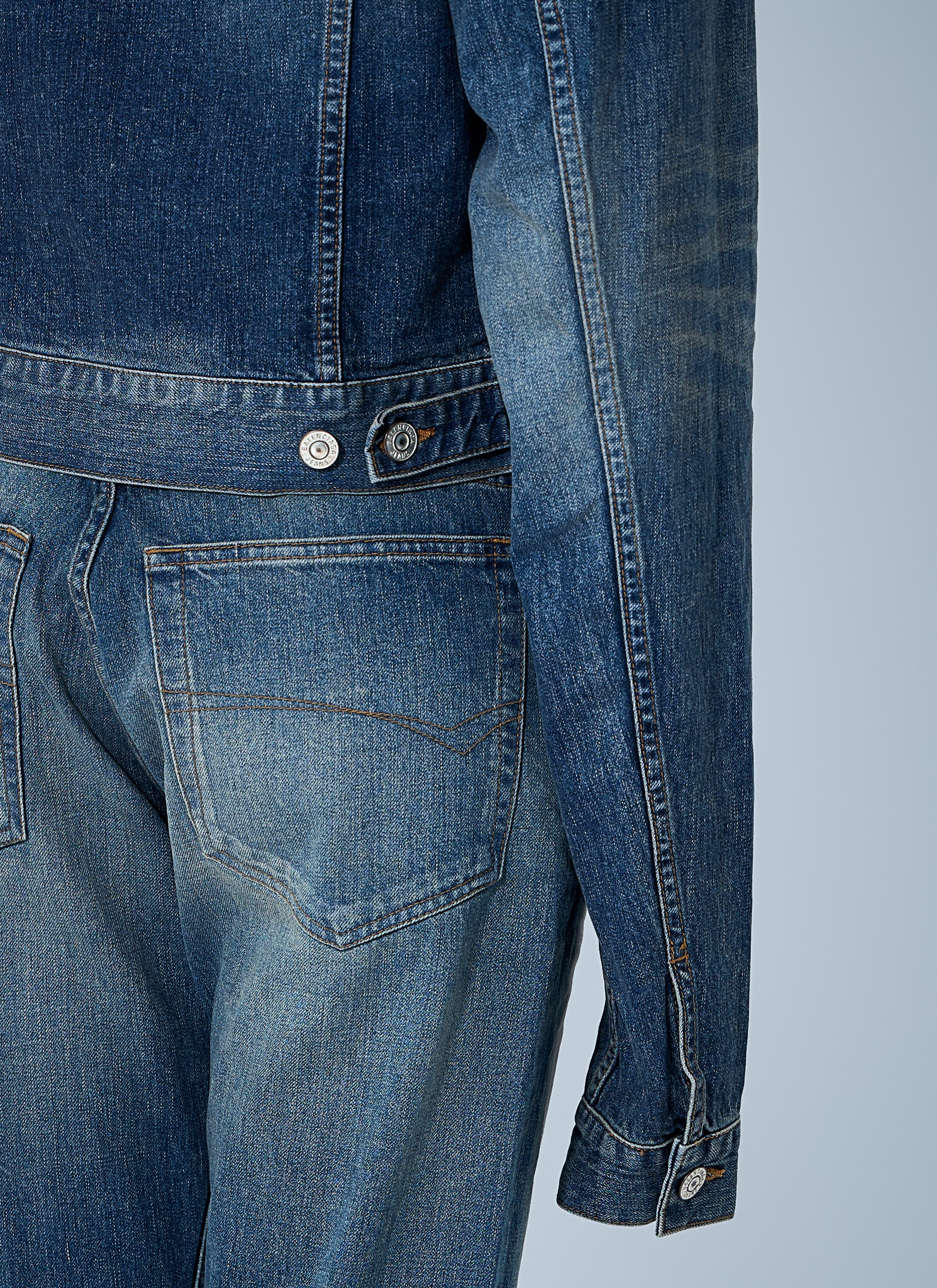 Balenciaga Women Denim Jacket by Luosophy