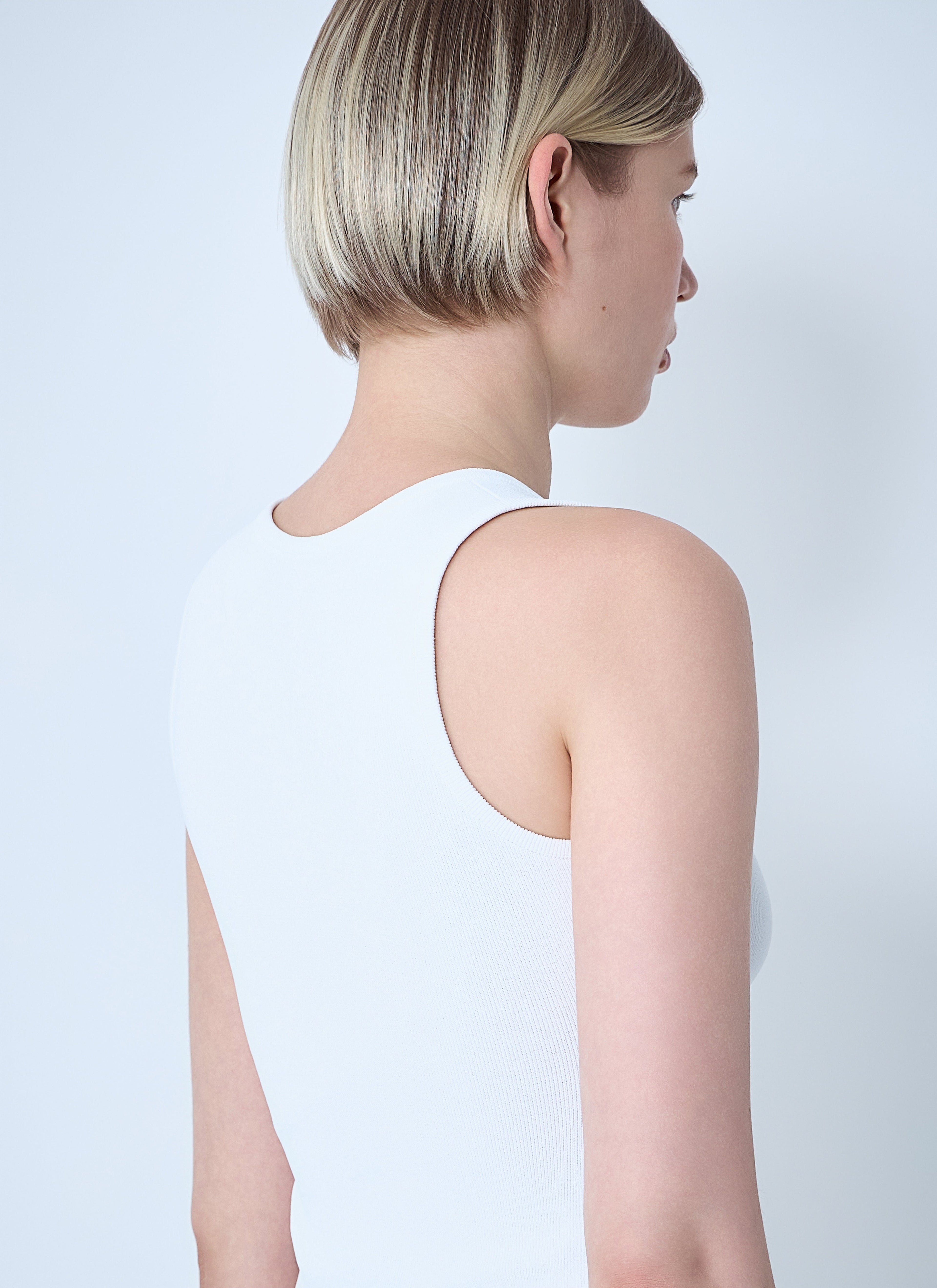 Balenciaga Women Logo Motif Tank Top by Luosophy