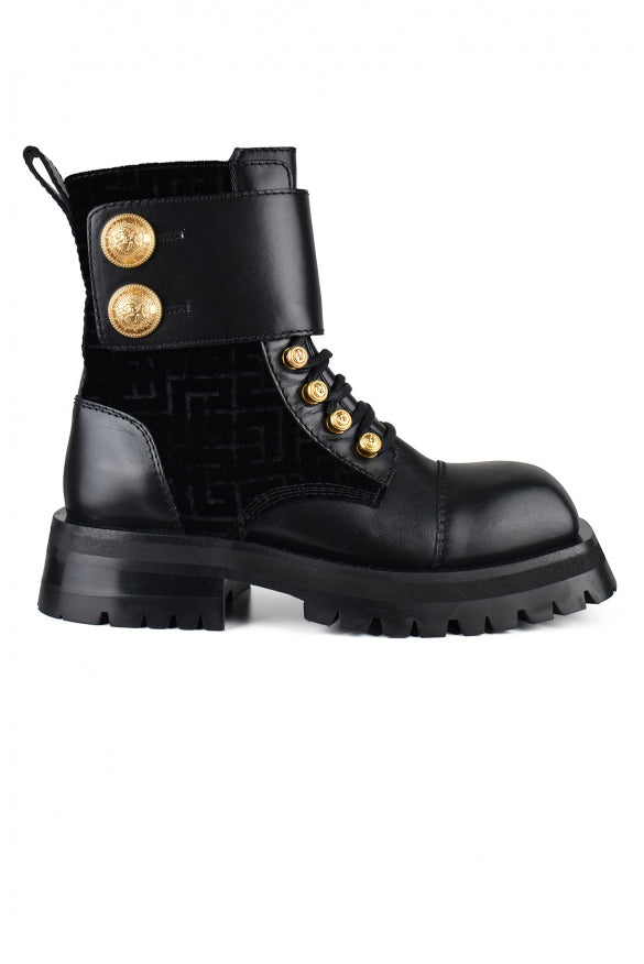 Balmain Women Ranger Army Boots by Luosophy