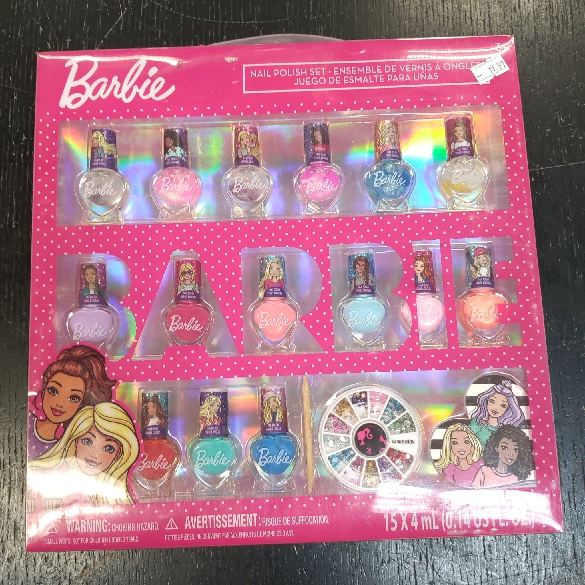 Barbie Nail Polish Set, Age 3+