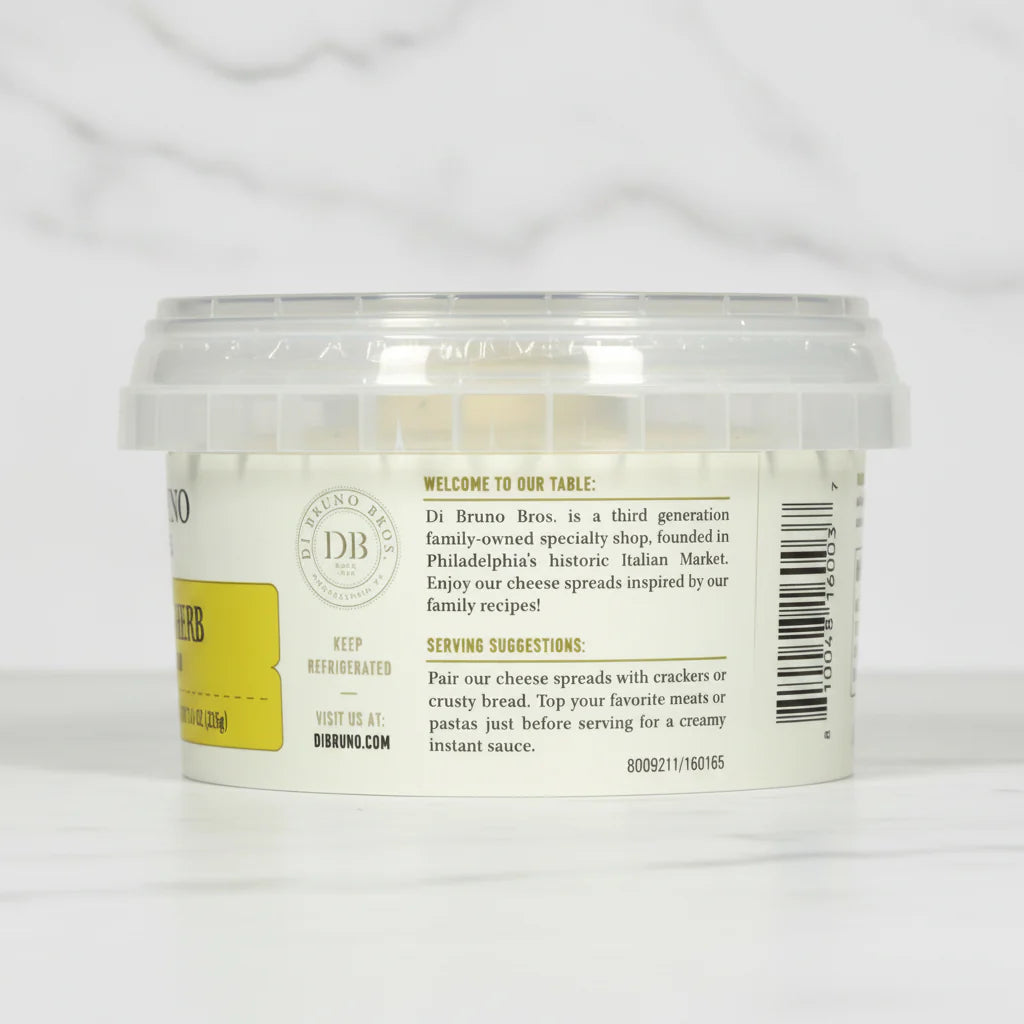 Garlic & Herb Cheese Spread by Di Bruno Bros.