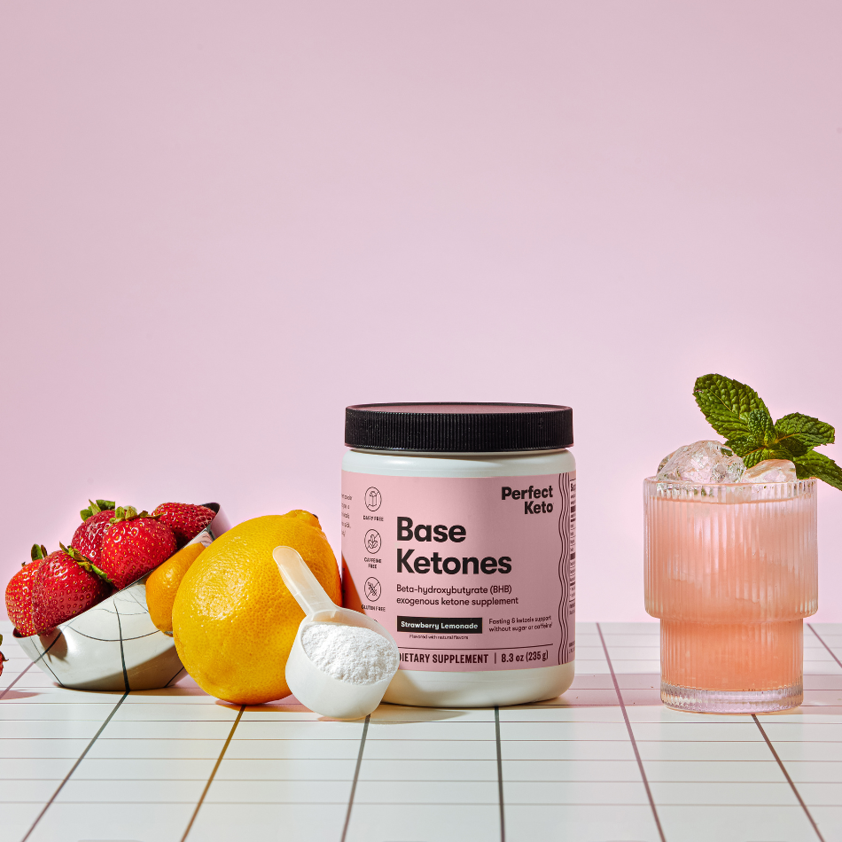 Base Ketones - Exogenous Ketones Drink Mix with goBHB® by Perfect Keto