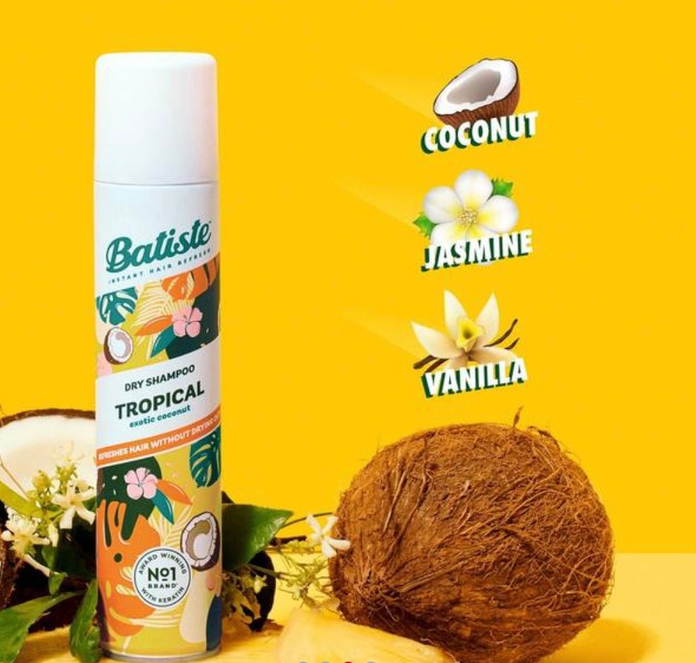 Batiste Tropical Dry Shampoo Exotic Coconut 120 g