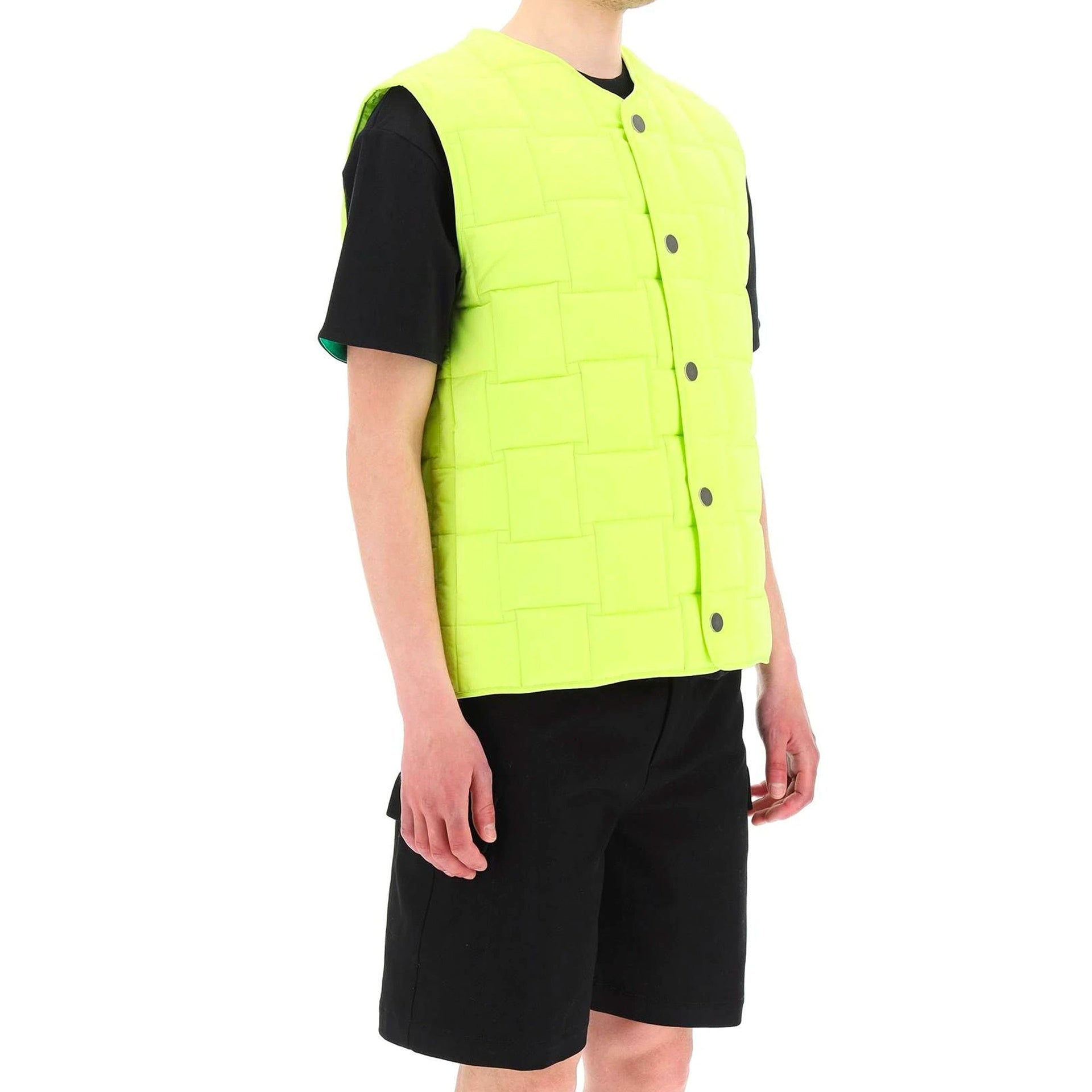 Bottega Veneta Padded Vest Jacket Men DestGlow
