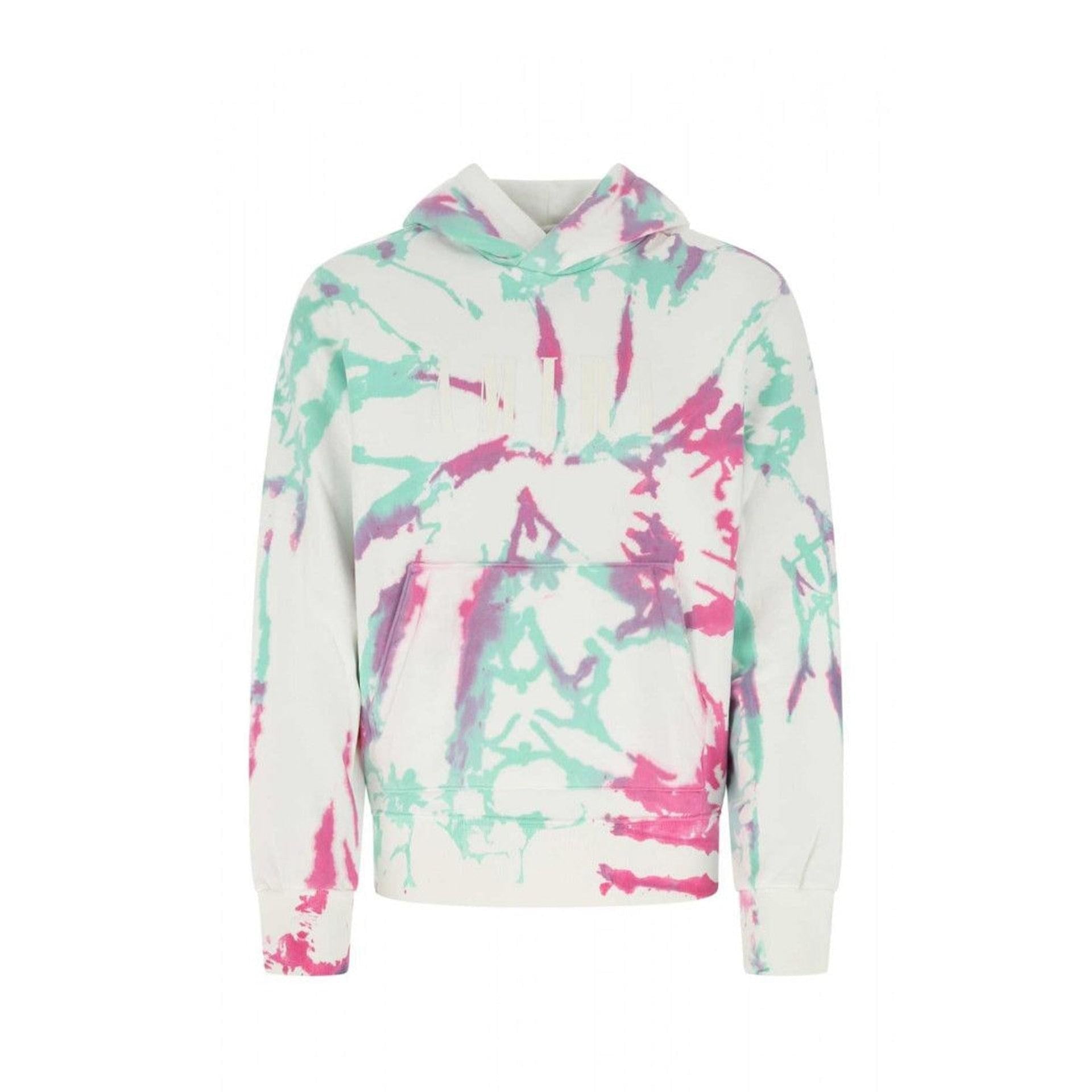 Amiri Logo Tie-Dye Hoodie Sweatshirt Men