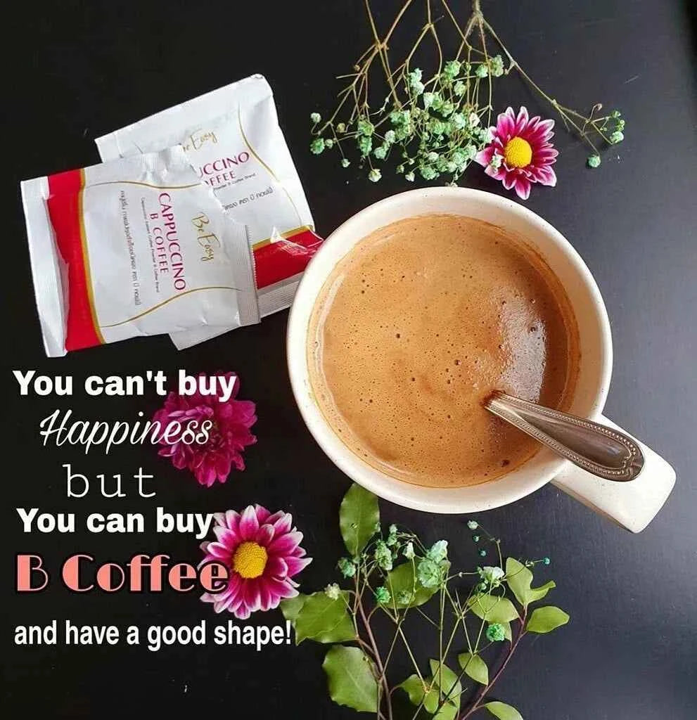 Be Easy Cappuccino B Instant Detox Coffee Diet Weight Management 70 Kcal