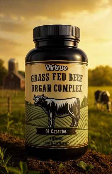 Grass Fed Beef Organ Complex Capsules
