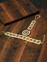 Joban Fashion Kundan Hathphool For Women