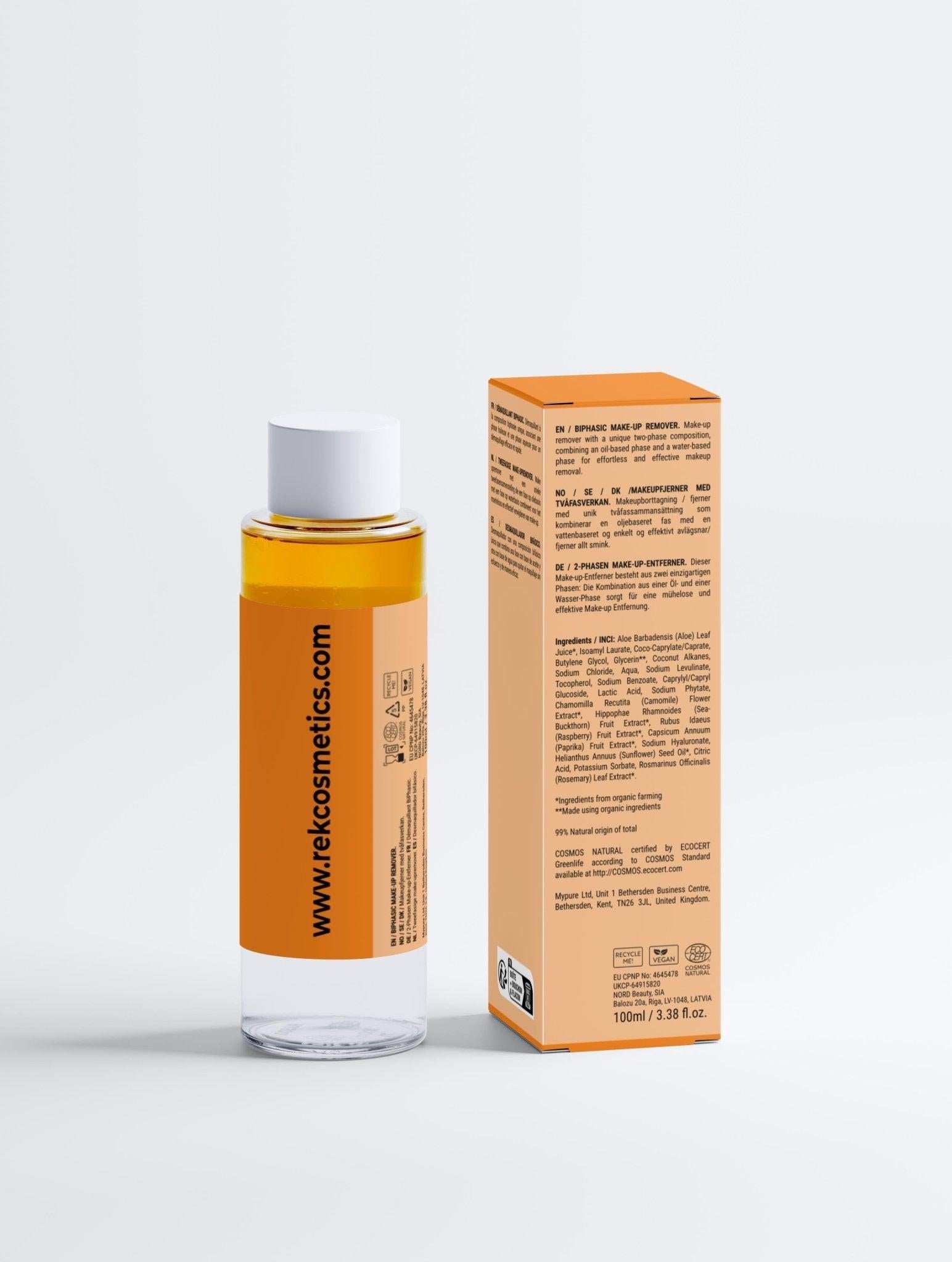 BiPhasic Make-up Remover by REK Cosmetics