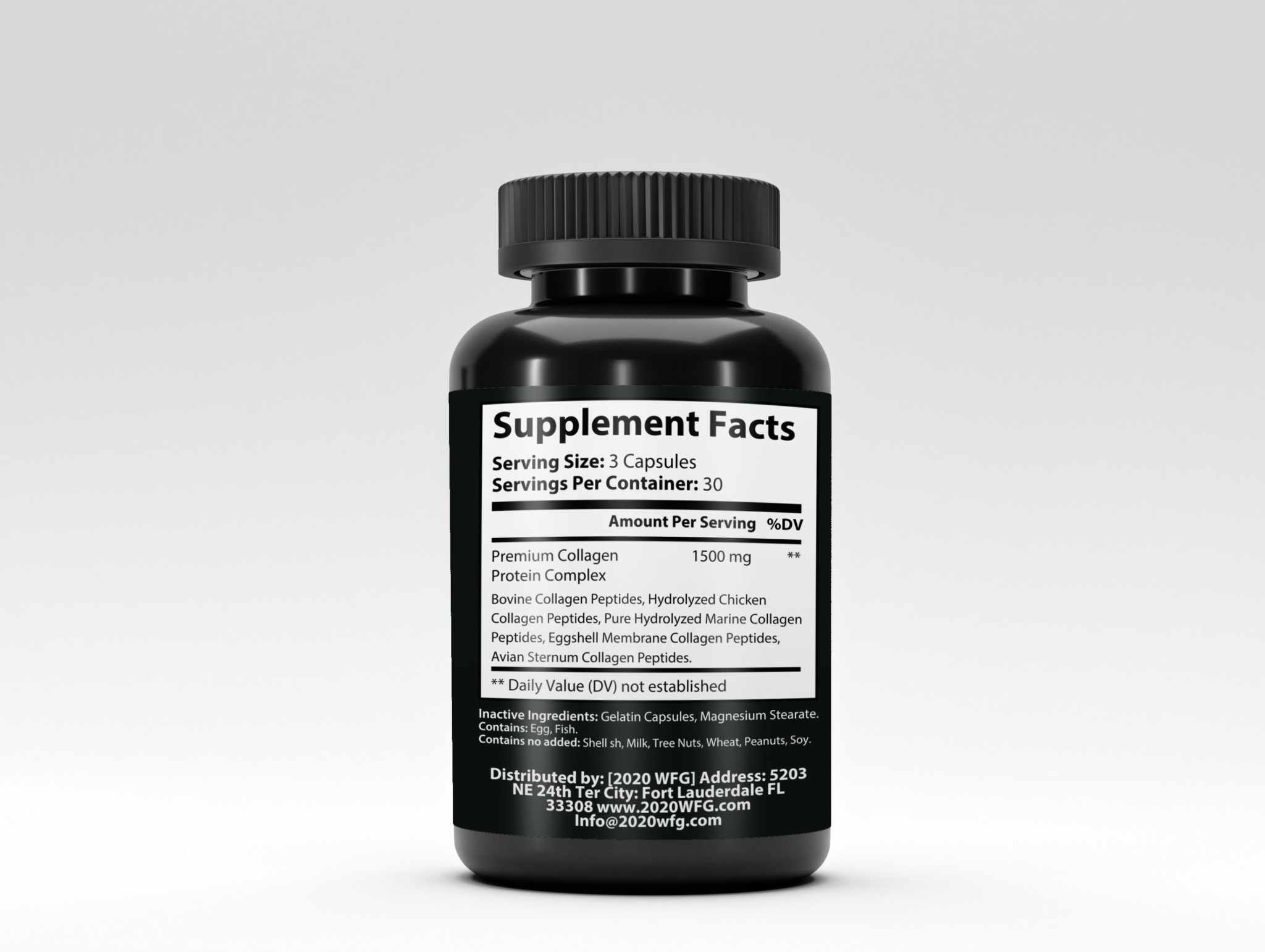 ANAVOL-X | Multi-Collagen Muscle, Fat & Joint Hybrid – 90 Capsules by 2020WFG