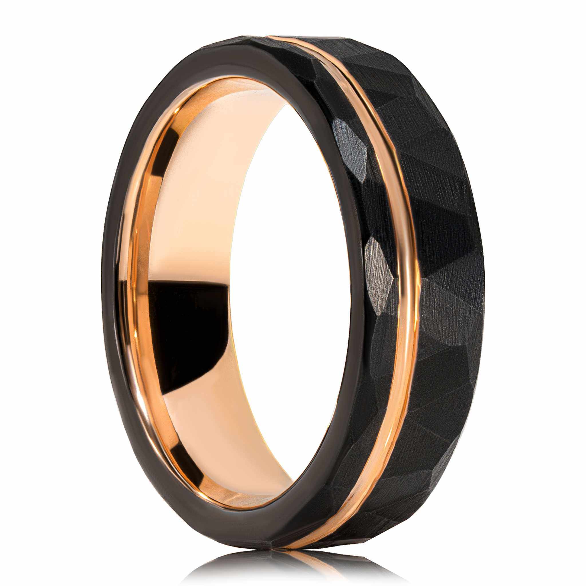 Black Tungsten Ring - DestGlow