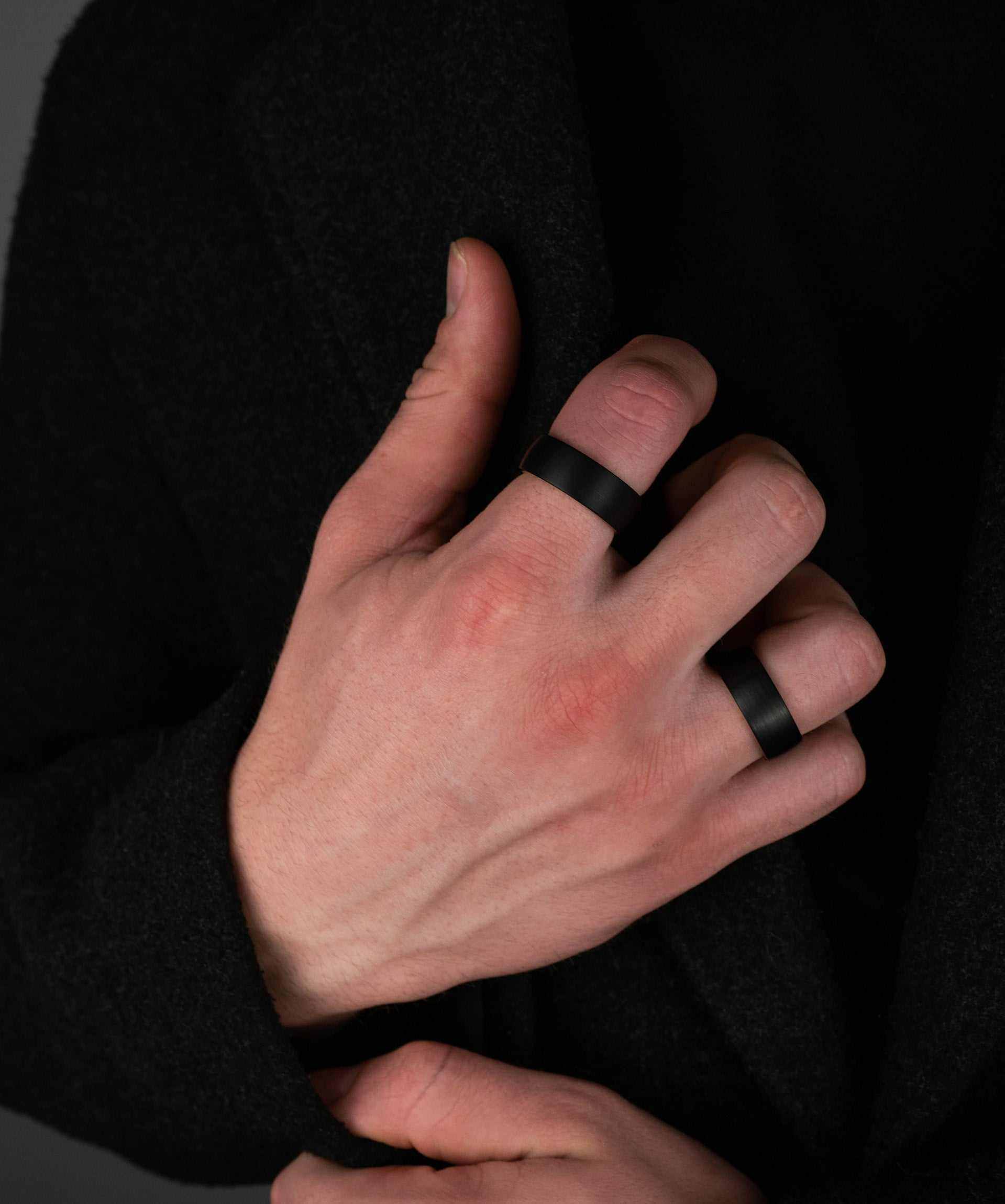 Plain Whiskey Barrel Tungsten Carbide Ring - DestGlow