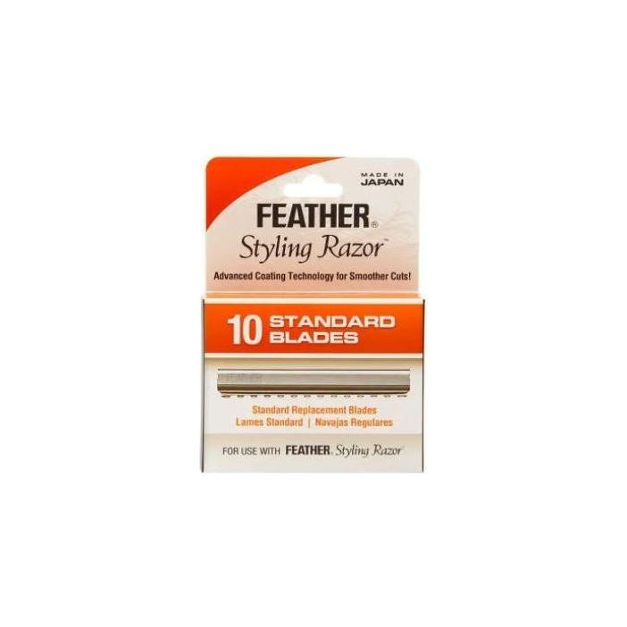 Feather 10 Standard blades for use with the FEATHER? Styling Razor by Pasteur Pharmacy