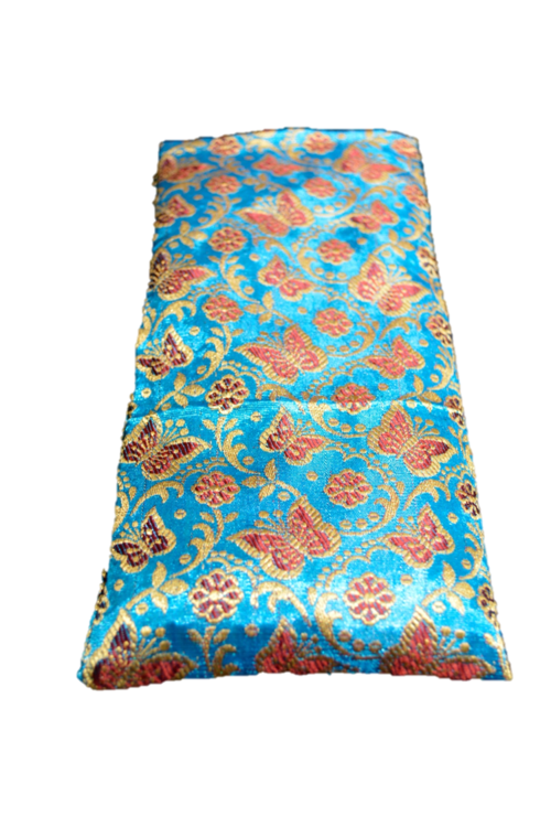 OMSutra Floral Silk Eye Pillow